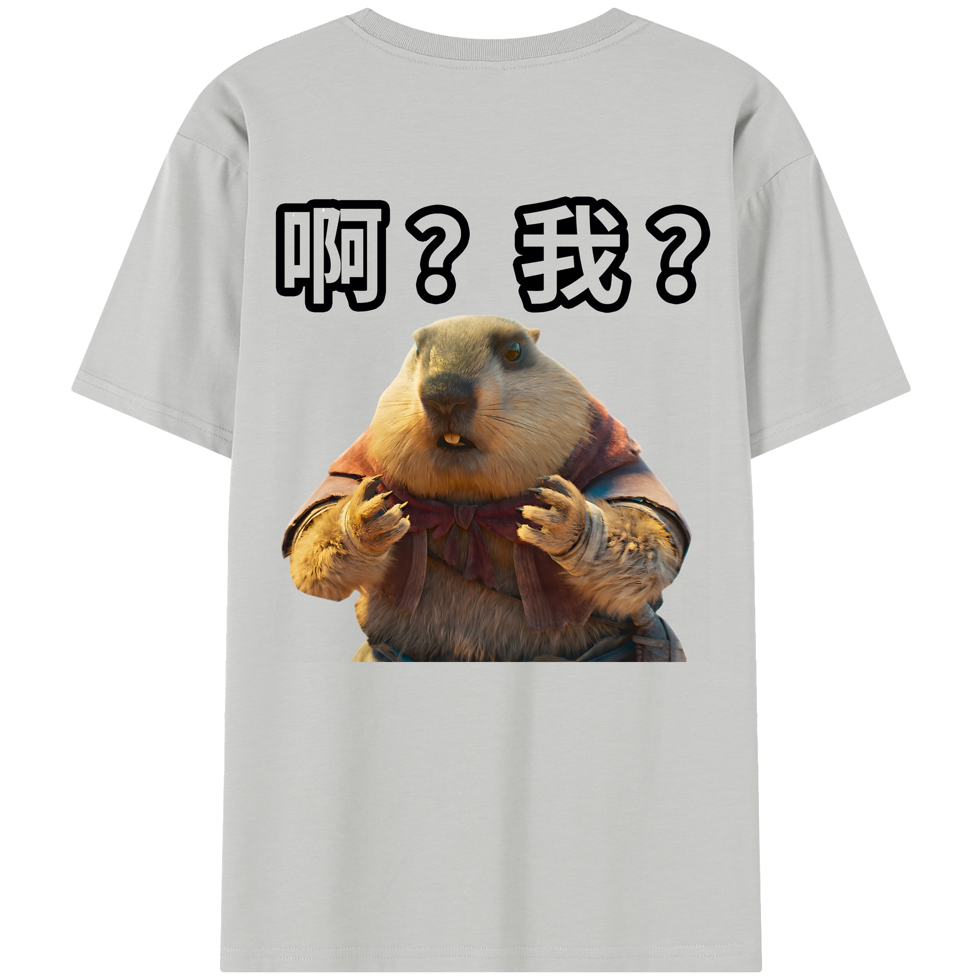 （画像用） Ne Zha 2 ナタ 魔童の大暴れ レディース半袖Tシャツ(バックプリント)