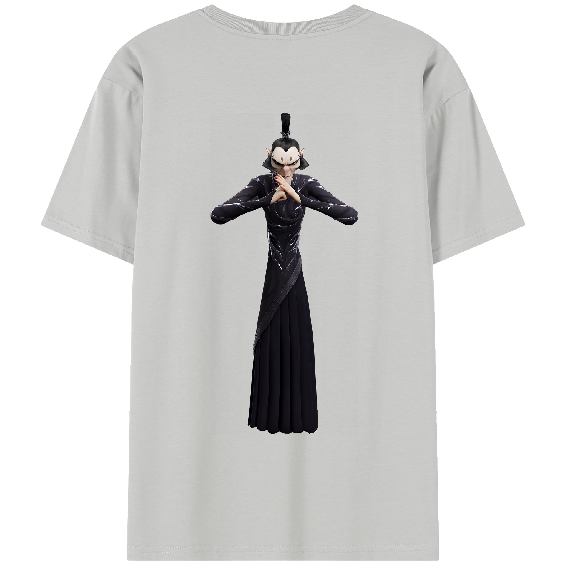 （画像用） Ne Zha 2 ナタ 魔童の大暴れ レディース半袖Tシャツ(バックプリント)