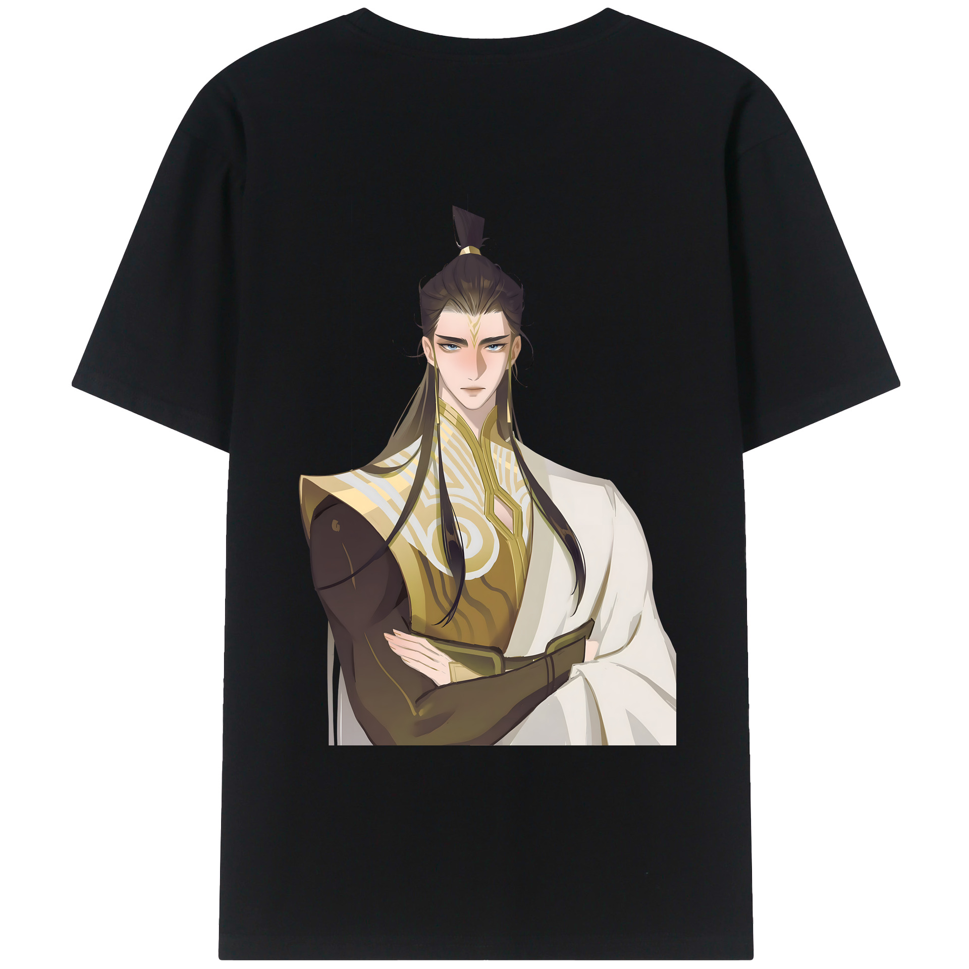 （画像用） Ne Zha 2 ナタ 魔童の大暴れ レディース半袖Tシャツ(バックプリント)
