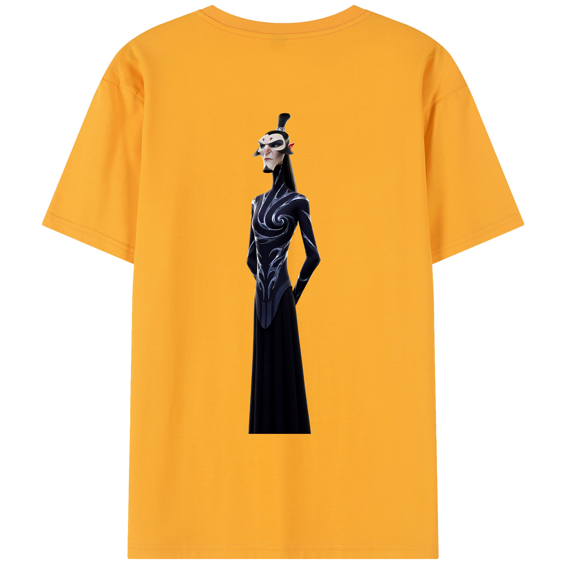 （画像用） Ne Zha 2 ナタ 魔童の大暴れ レディース半袖Tシャツ(バックプリント)