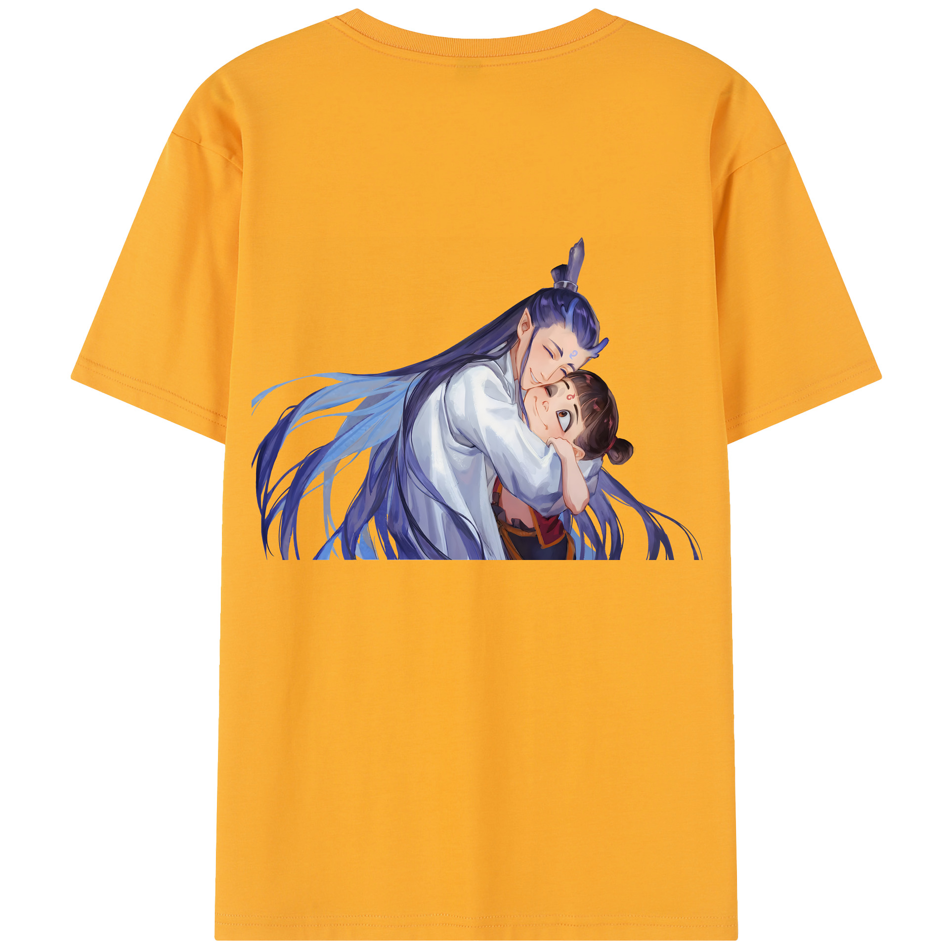 （画像用） Ne Zha 2 ナタ 魔童の大暴れ レディース半袖Tシャツ(バックプリント)