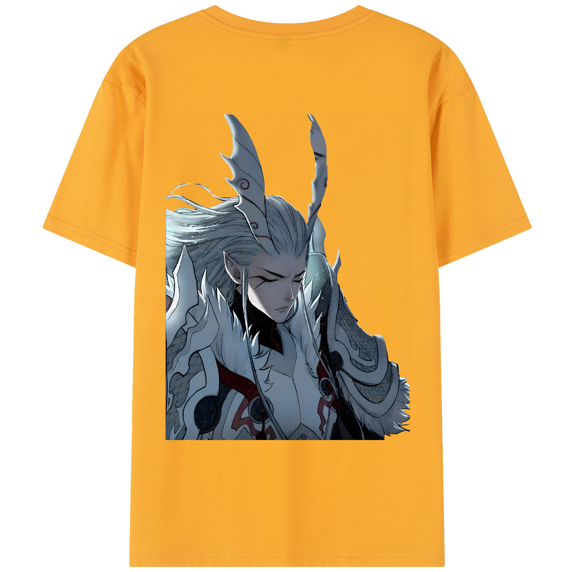 （画像用） Ne Zha 2 ナタ 魔童の大暴れ レディース半袖Tシャツ(バックプリント)