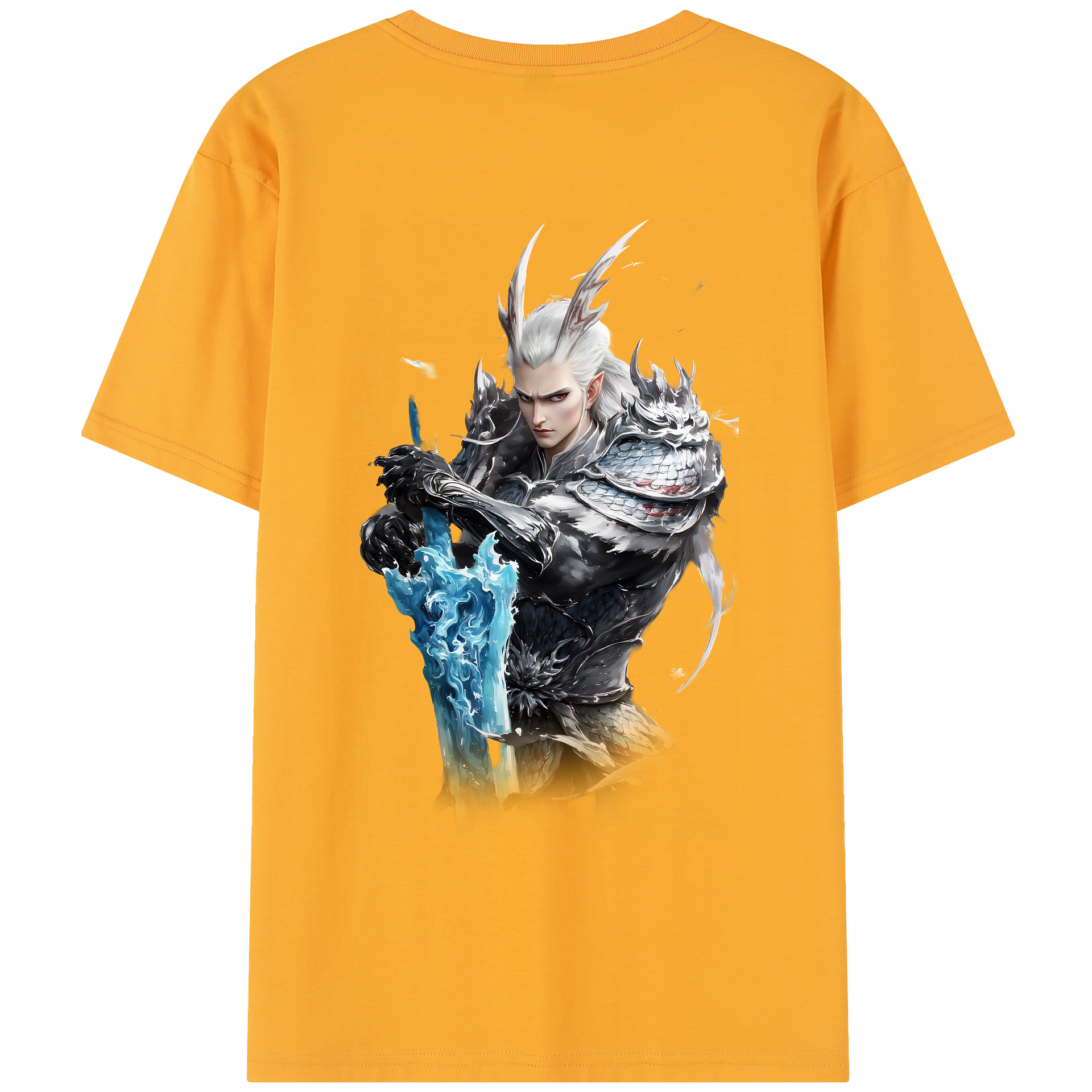 （画像用） Ne Zha 2 ナタ 魔童の大暴れ レディース半袖Tシャツ(バックプリント)
