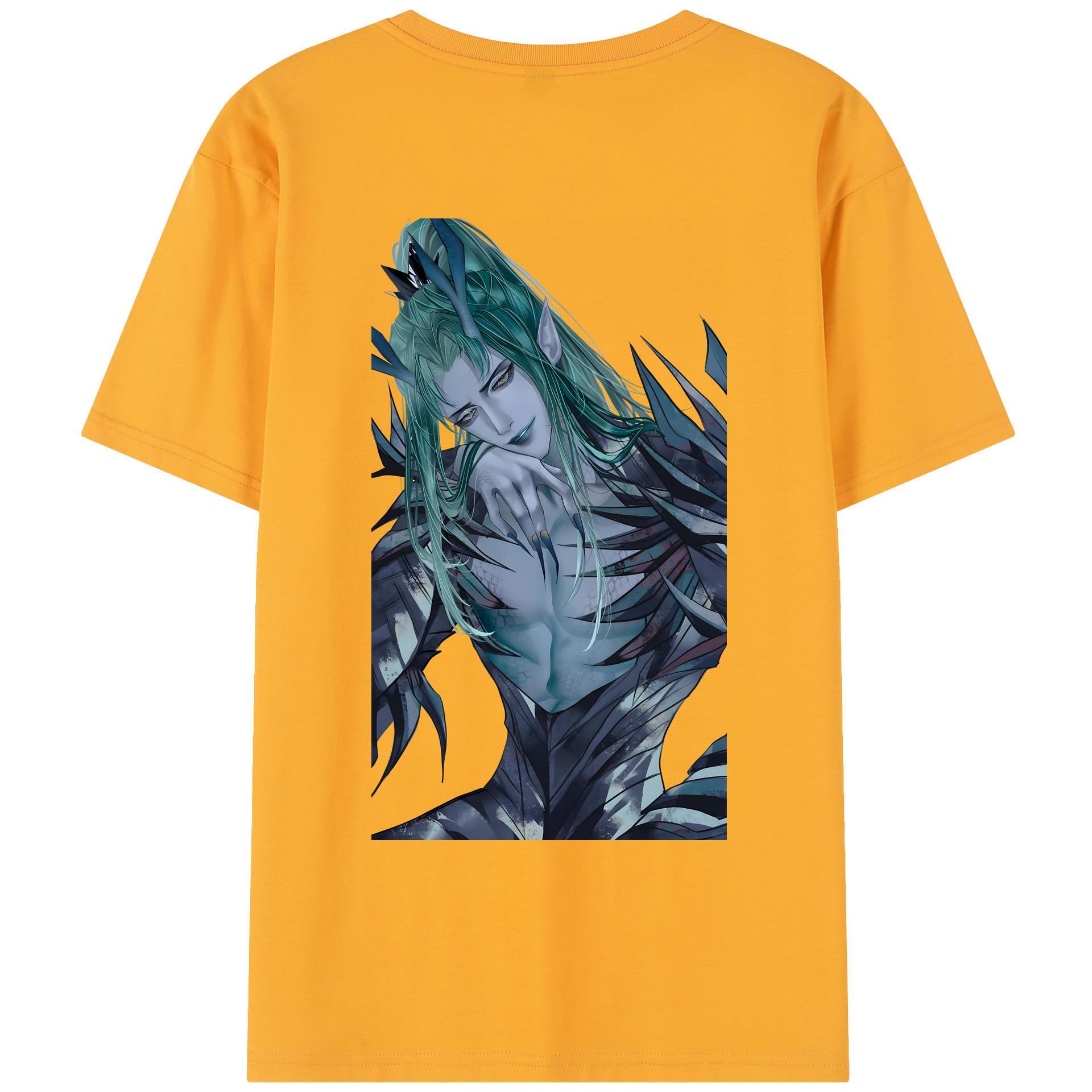 （画像用） Ne Zha 2 ナタ 魔童の大暴れ レディース半袖Tシャツ(バックプリント)