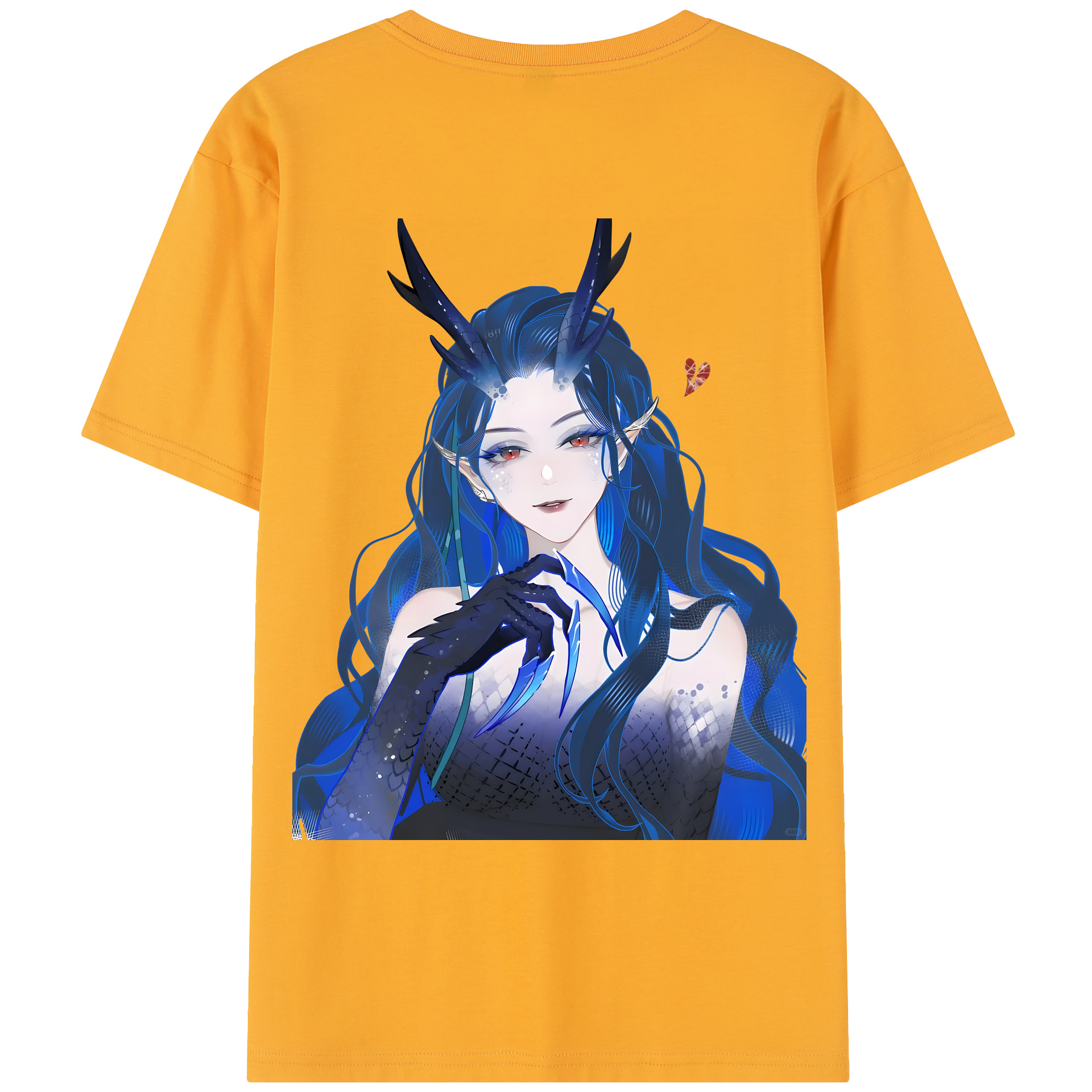（画像用） Ne Zha 2 ナタ 魔童の大暴れ レディース半袖Tシャツ(バックプリント)