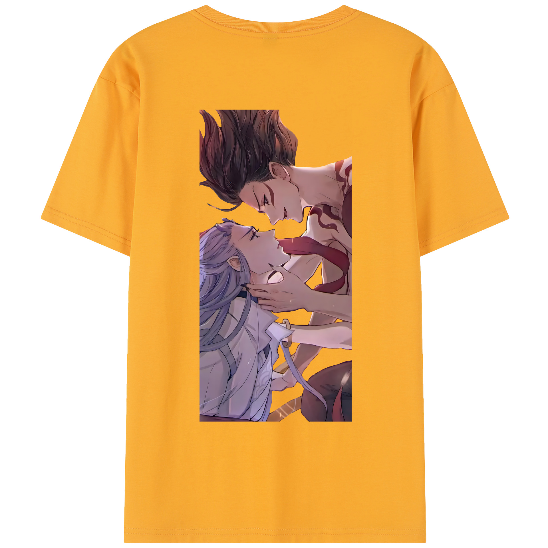 （画像用） Ne Zha 2 ナタ 魔童の大暴れ レディース半袖Tシャツ(バックプリント)