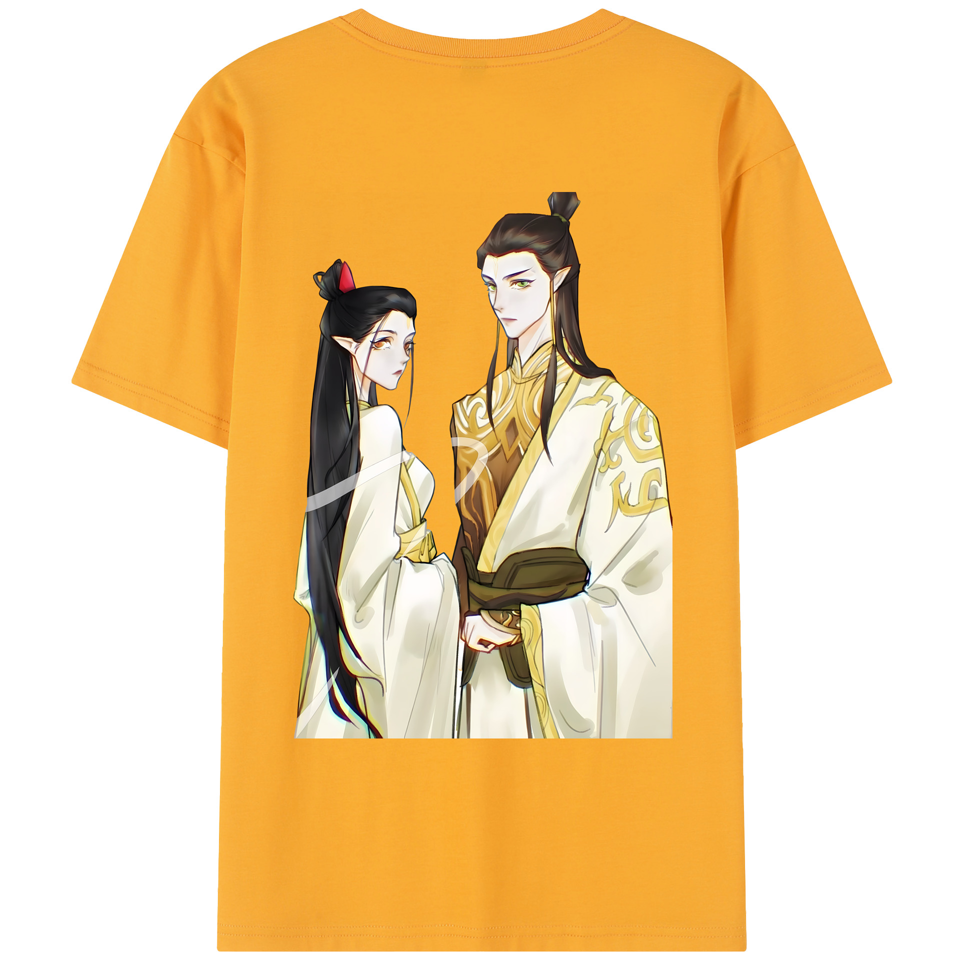 （画像用） Ne Zha 2 ナタ 魔童の大暴れ レディース半袖Tシャツ(バックプリント)