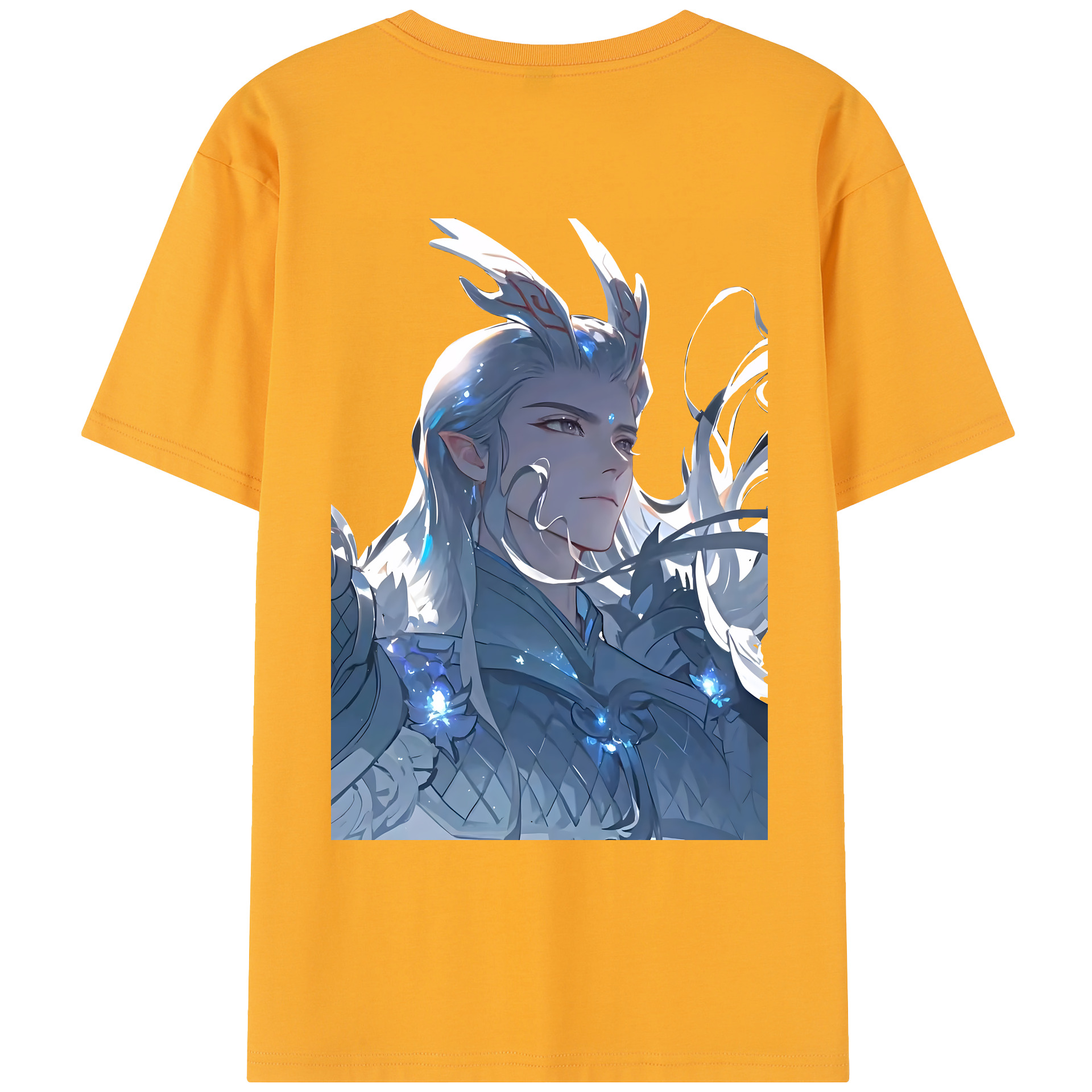 （画像用） Ne Zha 2 ナタ 魔童の大暴れ レディース半袖Tシャツ(バックプリント)