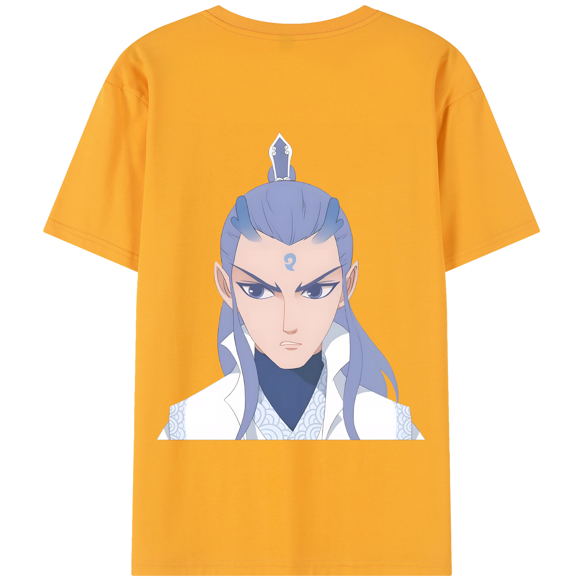 （画像用） Ne Zha 2 ナタ 魔童の大暴れ レディース半袖Tシャツ(バックプリント)