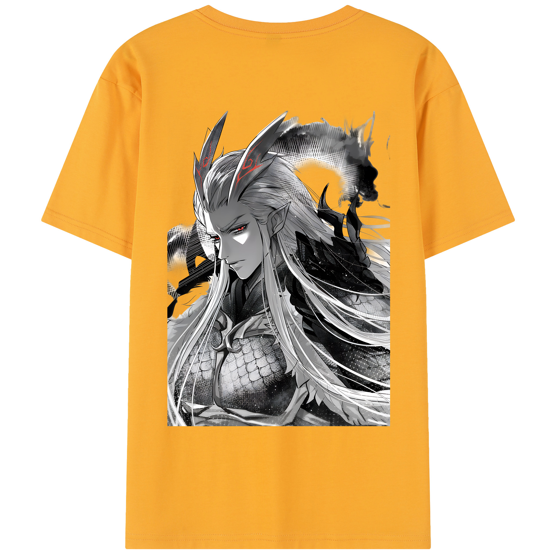 （画像用） Ne Zha 2 ナタ 魔童の大暴れ レディース半袖Tシャツ(バックプリント)