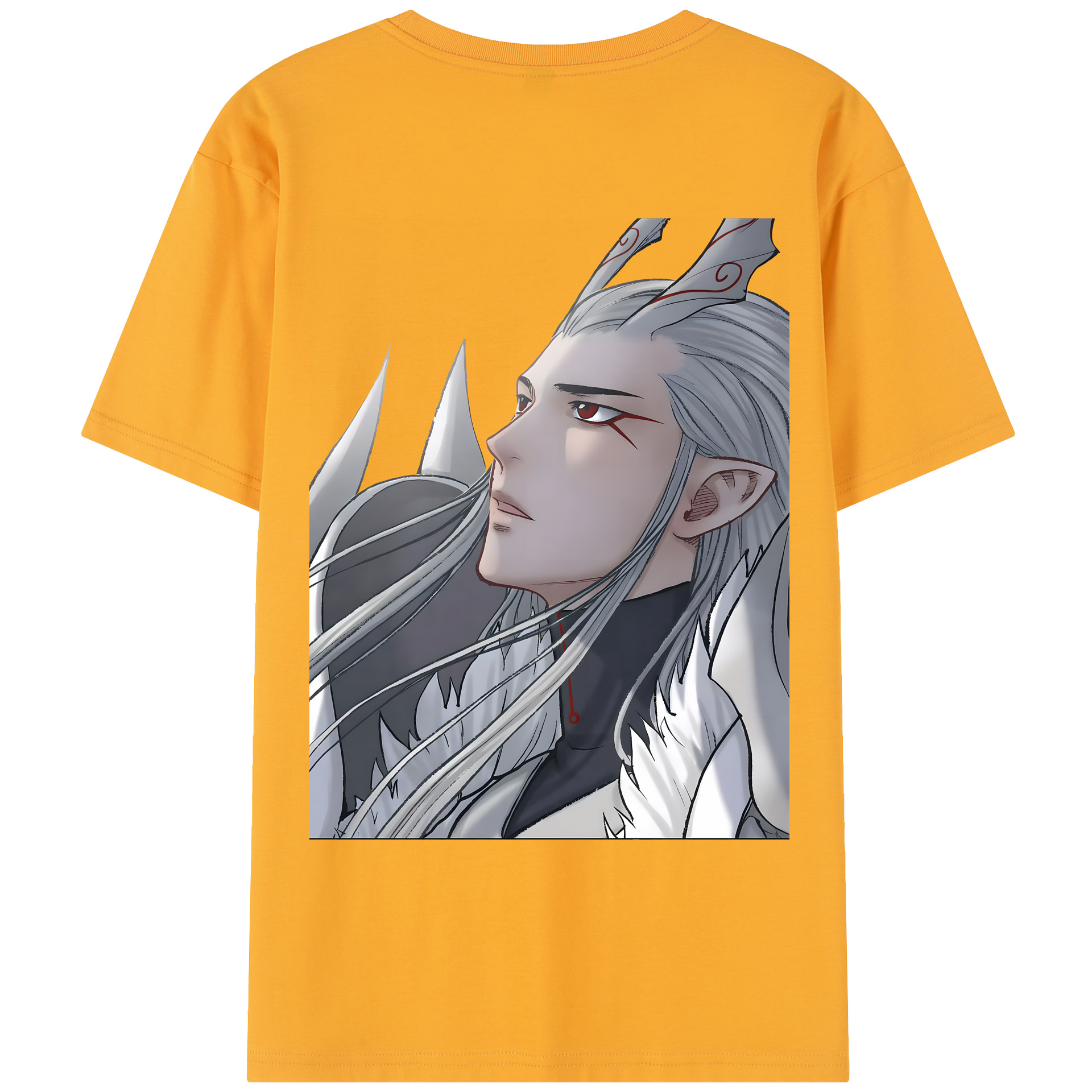 （画像用） Ne Zha 2 ナタ 魔童の大暴れ レディース半袖Tシャツ(バックプリント)
