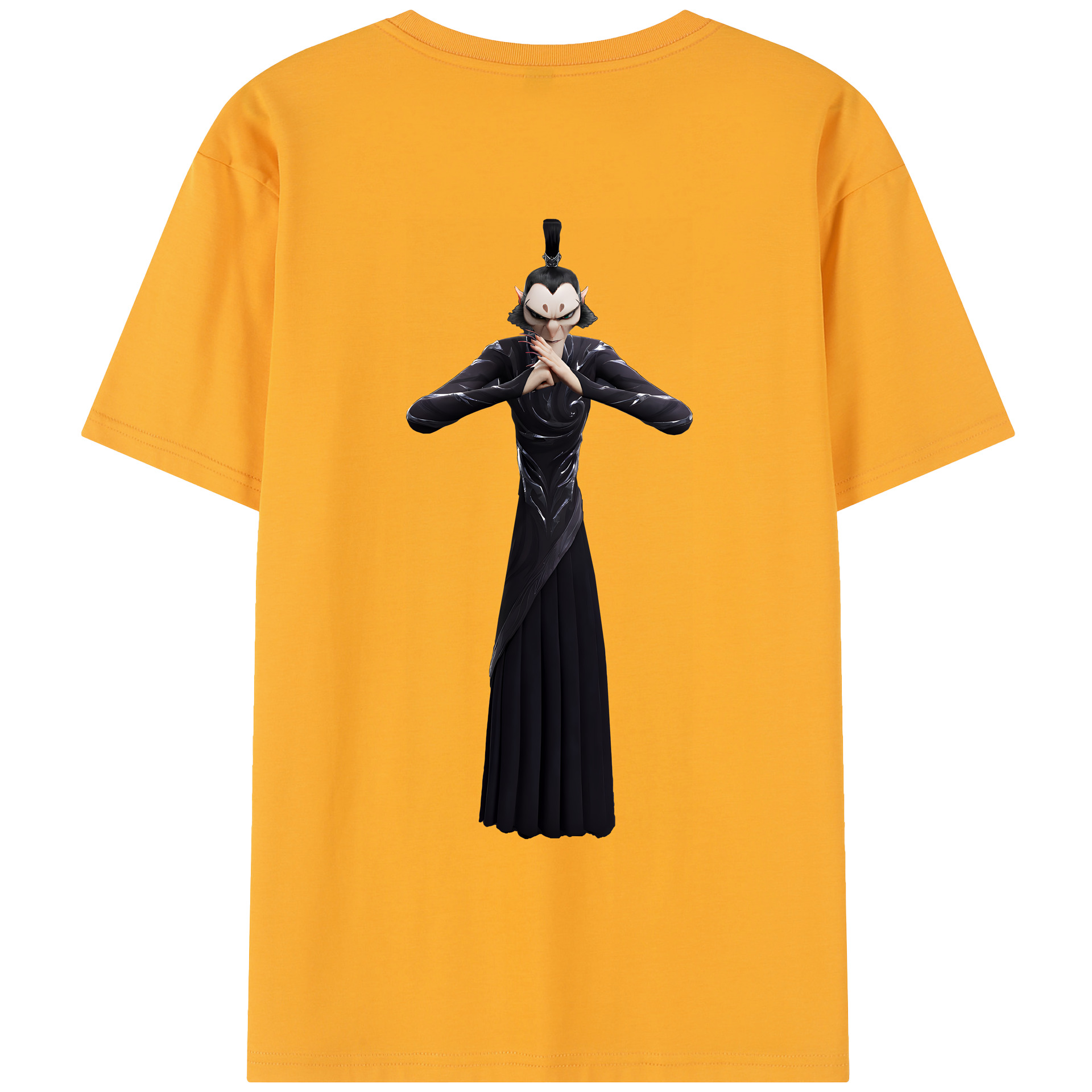 （画像用） Ne Zha 2 ナタ 魔童の大暴れ レディース半袖Tシャツ(バックプリント)
