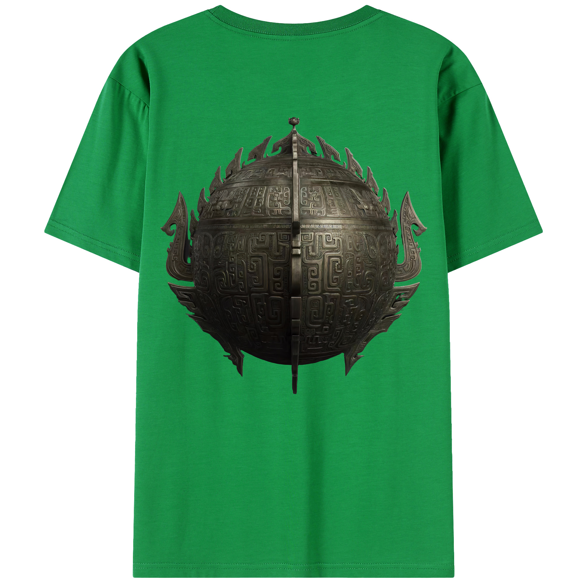 （画像用） Ne Zha 2 ナタ 魔童の大暴れ レディース半袖Tシャツ(バックプリント)