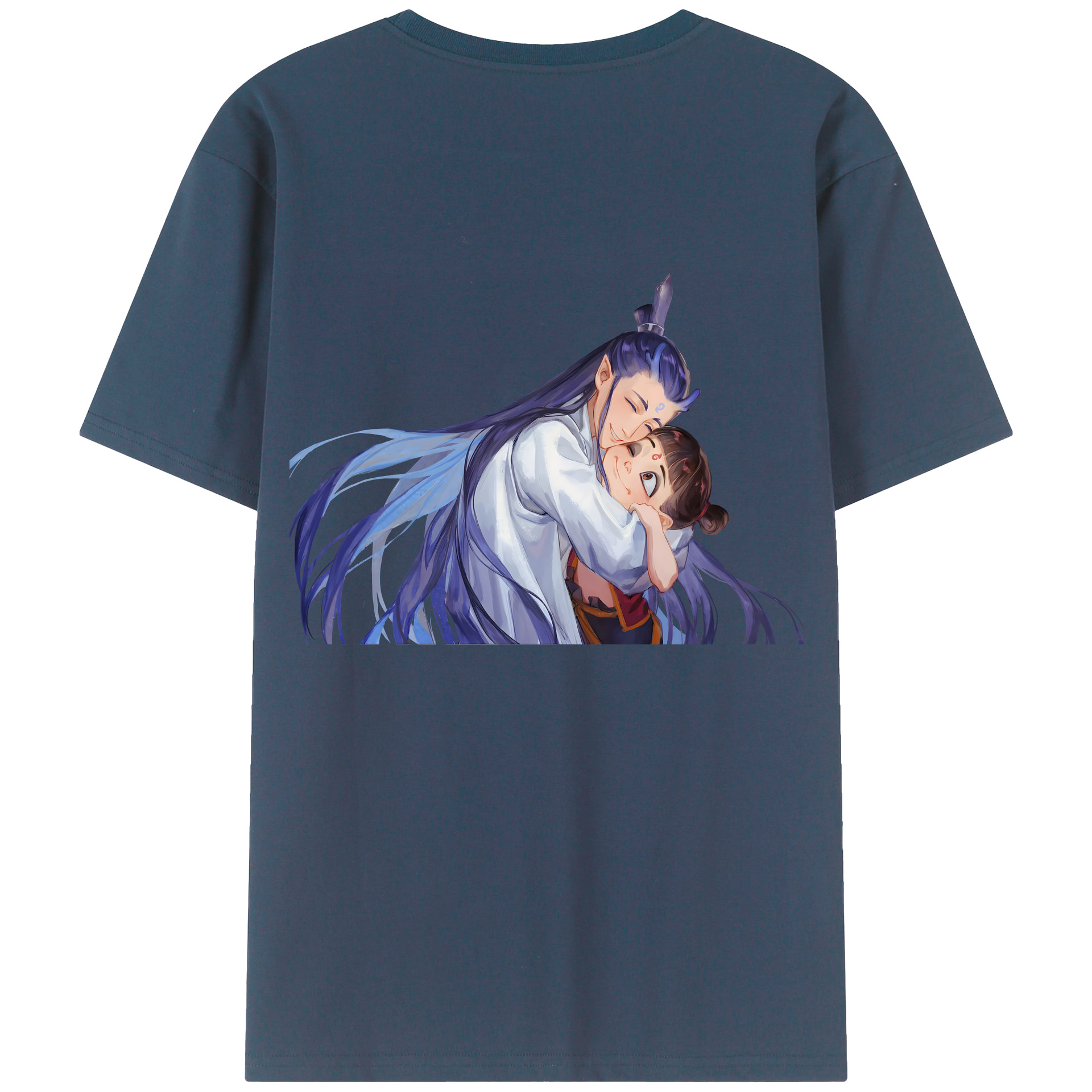 （画像用） Ne Zha 2 ナタ 魔童の大暴れ レディース半袖Tシャツ(バックプリント)