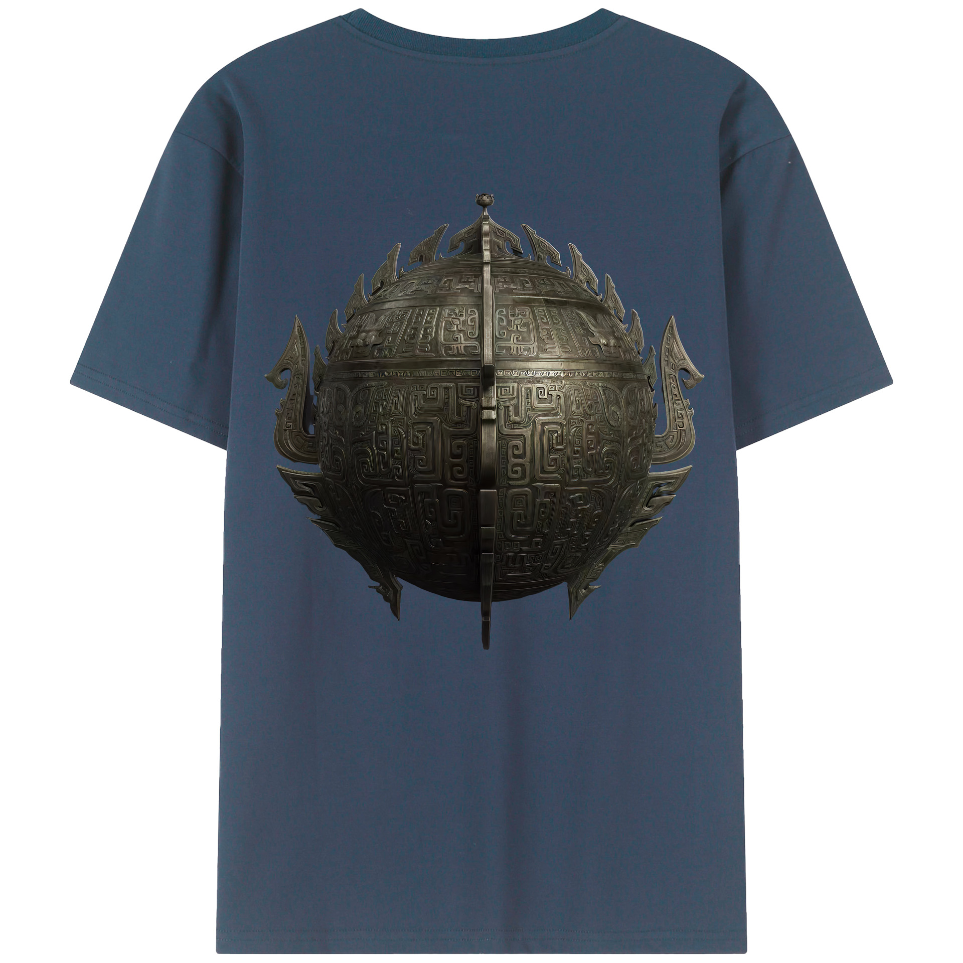 （画像用） Ne Zha 2 ナタ 魔童の大暴れ レディース半袖Tシャツ(バックプリント)