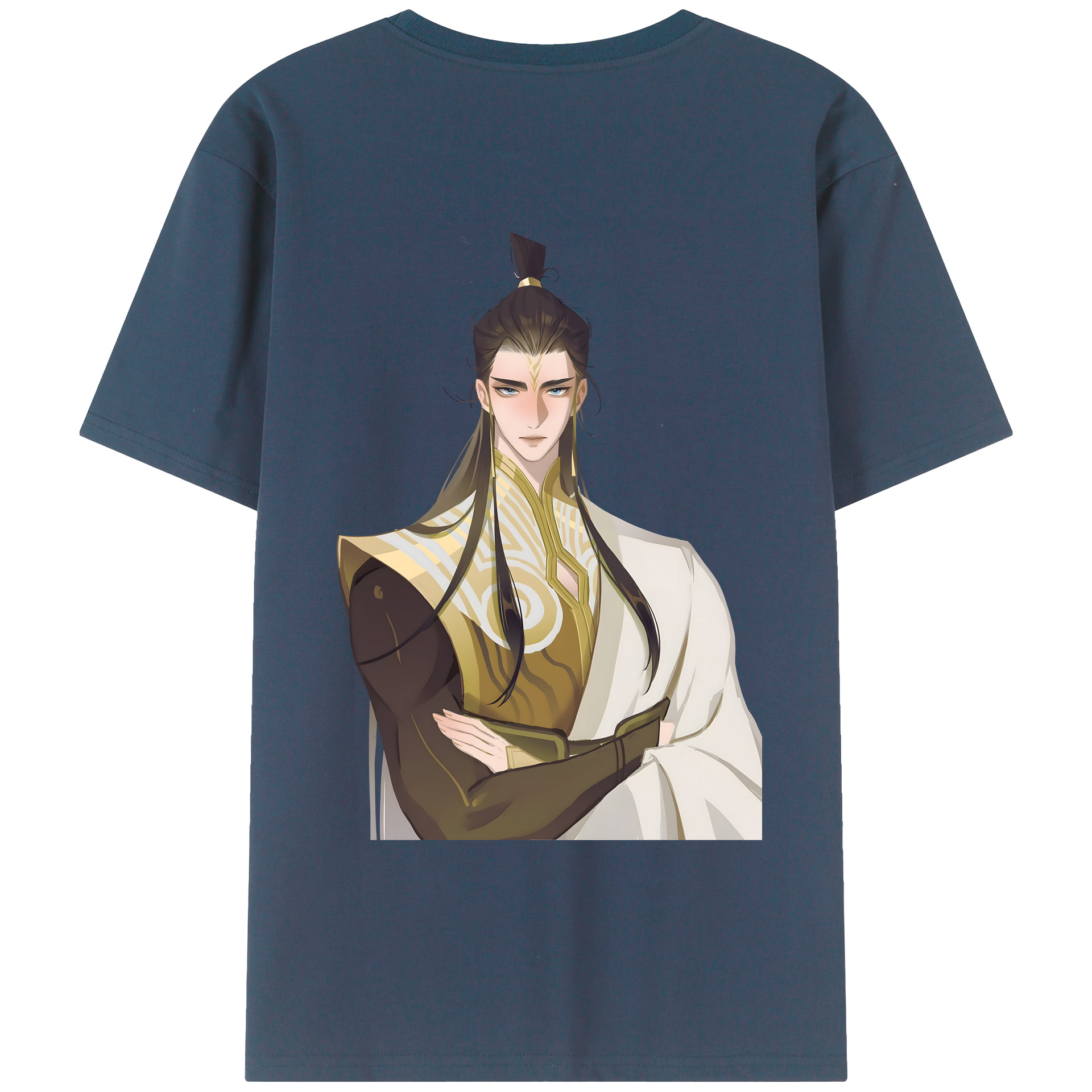 （画像用） Ne Zha 2 ナタ 魔童の大暴れ レディース半袖Tシャツ(バックプリント)