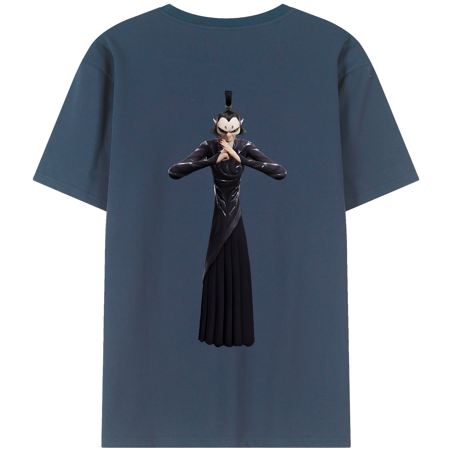 （画像用） Ne Zha 2 ナタ 魔童の大暴れ レディース半袖Tシャツ(バックプリント)