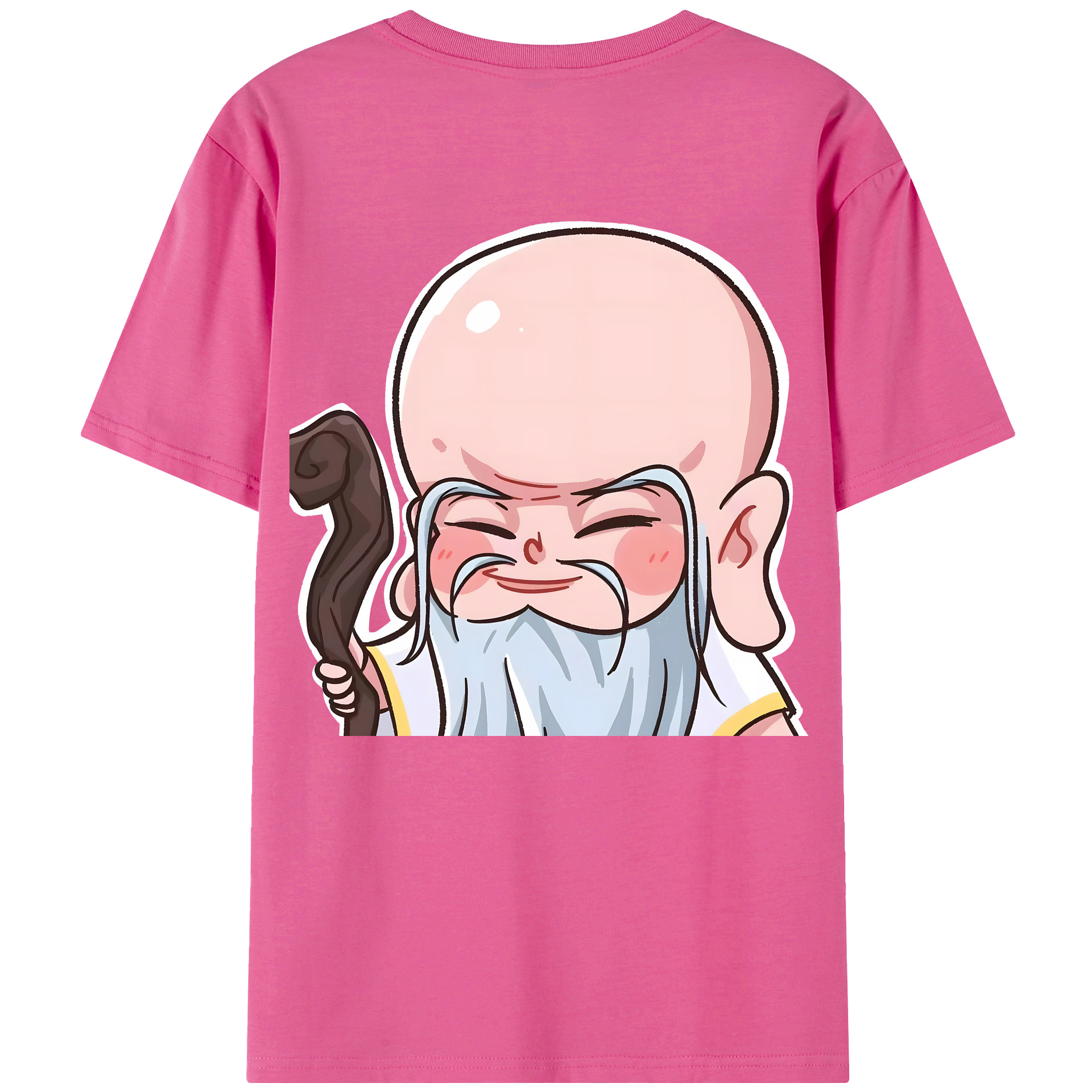 （画像用） Ne Zha 2 ナタ 魔童の大暴れ レディース半袖Tシャツ(バックプリント)