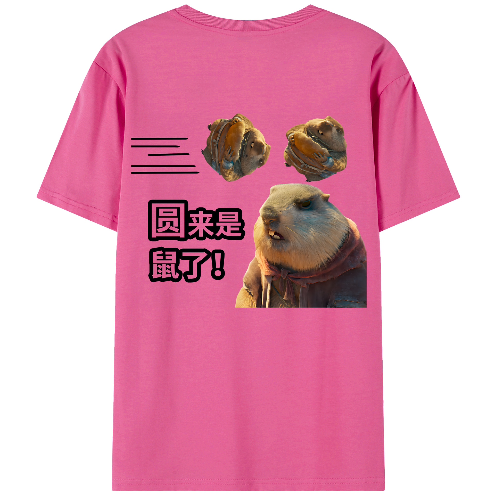 （画像用） Ne Zha 2 ナタ 魔童の大暴れ レディース半袖Tシャツ(バックプリント)