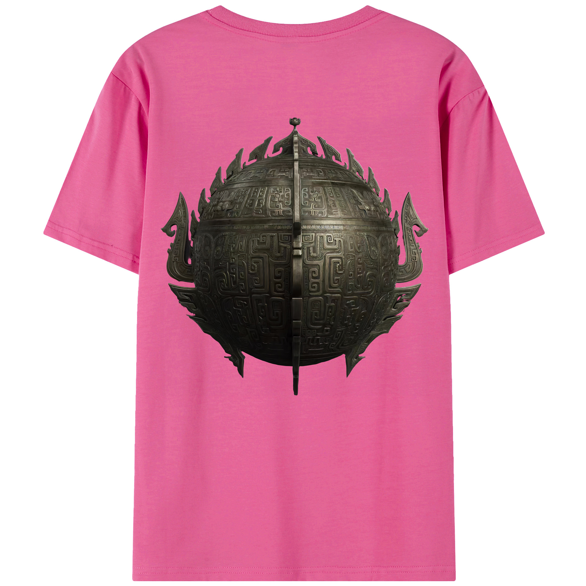 （画像用） Ne Zha 2 ナタ 魔童の大暴れ レディース半袖Tシャツ(バックプリント)