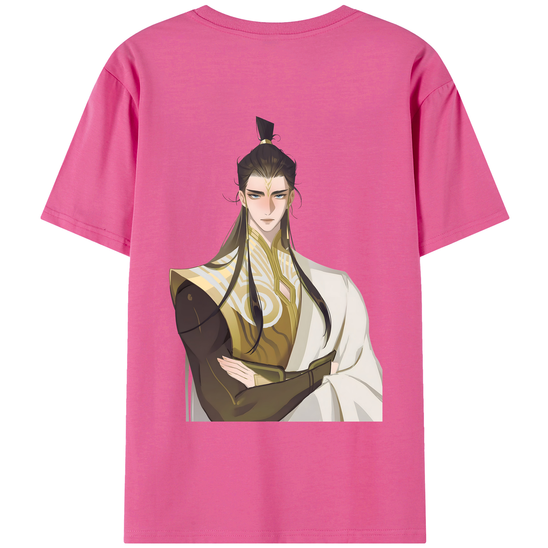 （画像用） Ne Zha 2 ナタ 魔童の大暴れ レディース半袖Tシャツ(バックプリント)
