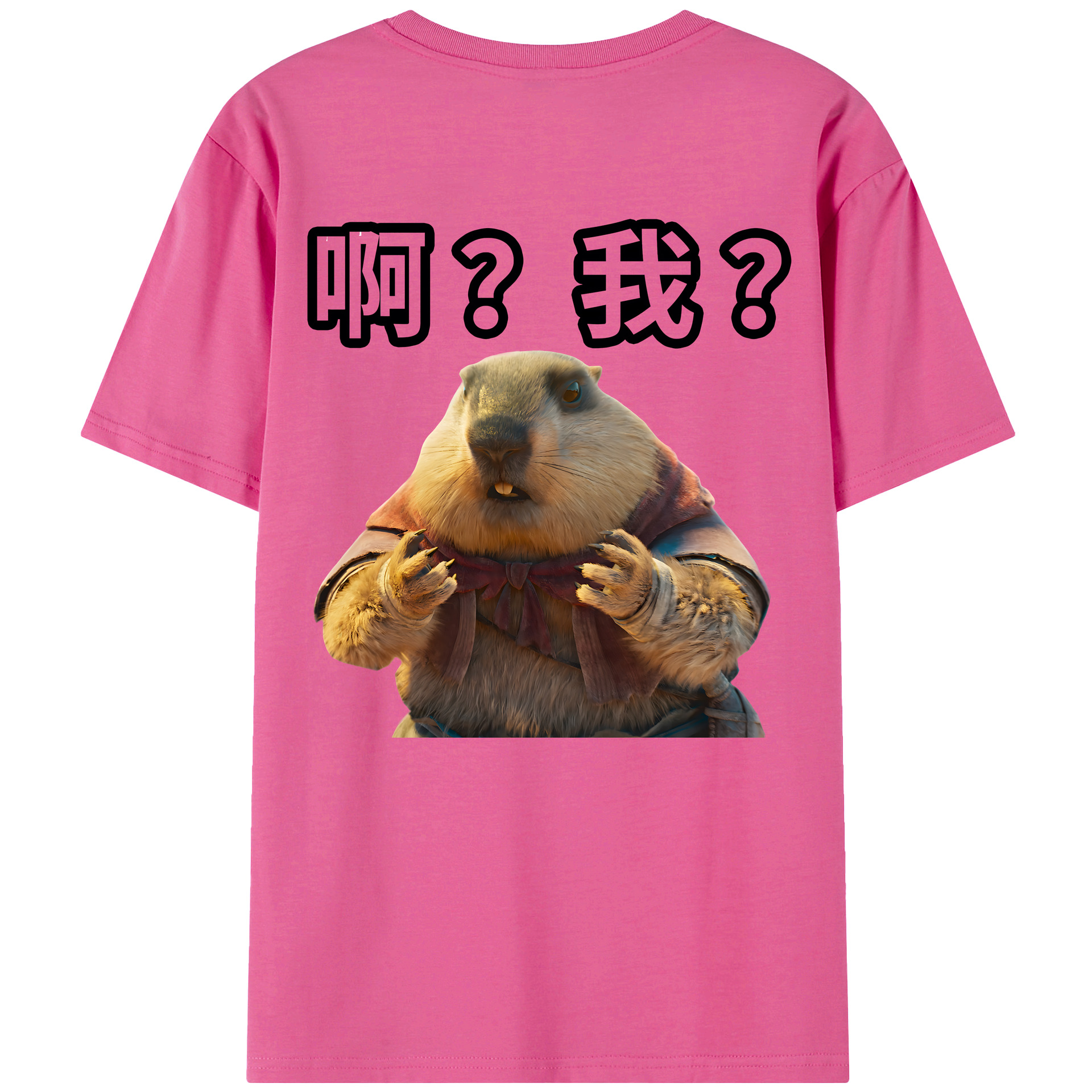 （画像用） Ne Zha 2 ナタ 魔童の大暴れ レディース半袖Tシャツ(バックプリント)