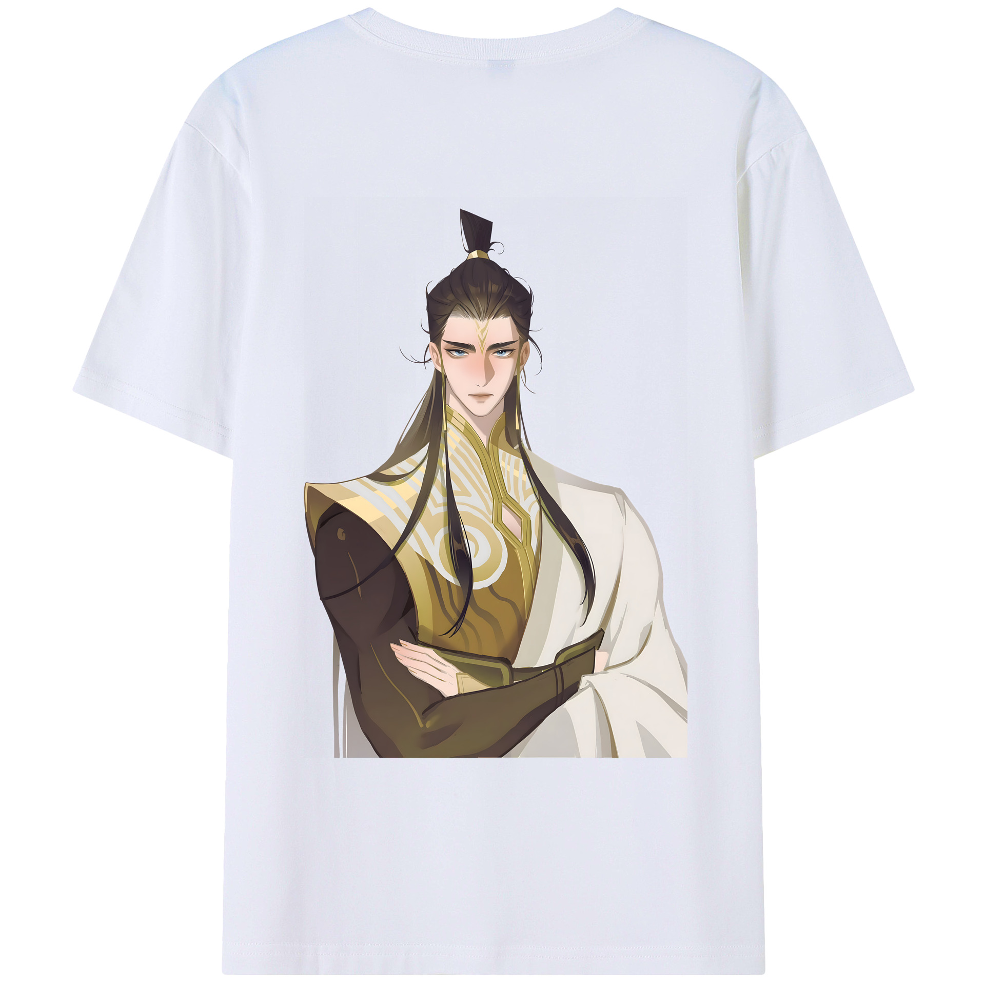 （画像用） Ne Zha 2 ナタ 魔童の大暴れ レディース半袖Tシャツ(バックプリント)