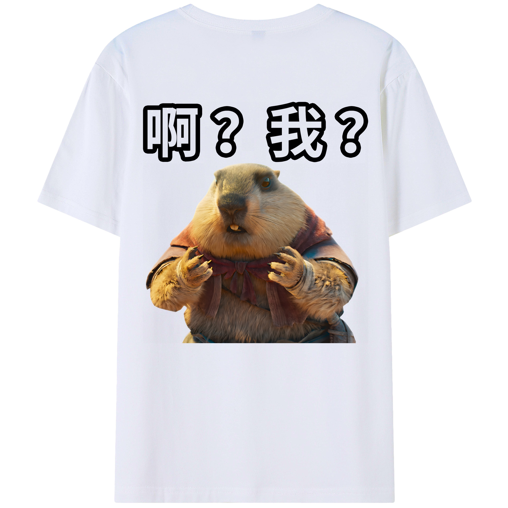 （画像用） Ne Zha 2 ナタ 魔童の大暴れ レディース半袖Tシャツ(バックプリント)