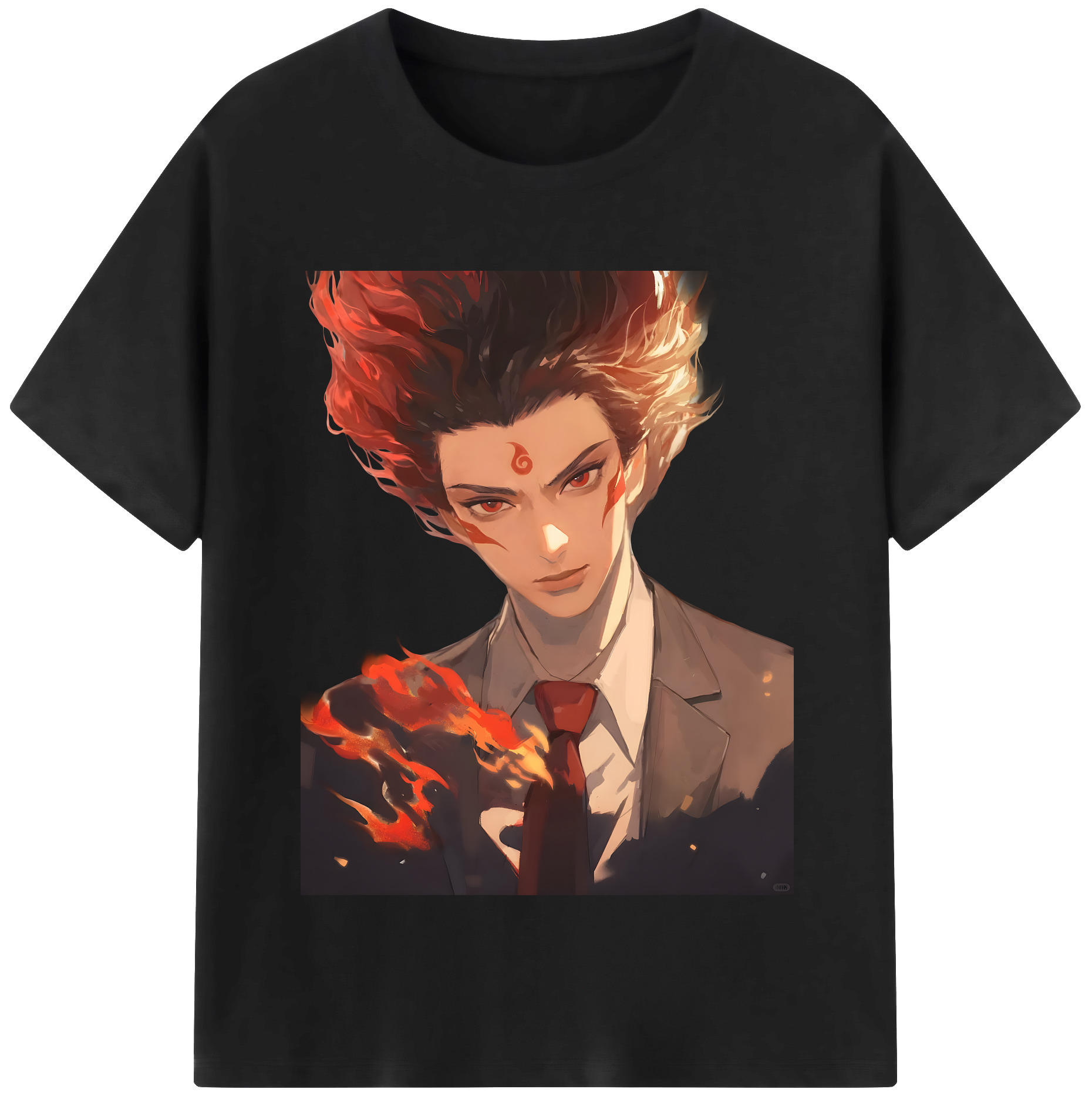 （画像用） Ne Zha 2 ナタ 魔童の大暴れ レディースカジュアルプリントTシャツ（綿100％）
