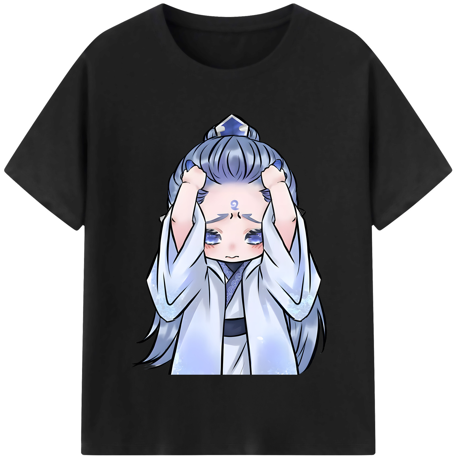 （画像用） Ne Zha 2 ナタ 魔童の大暴れ レディースカジュアルプリントTシャツ（綿100％）
