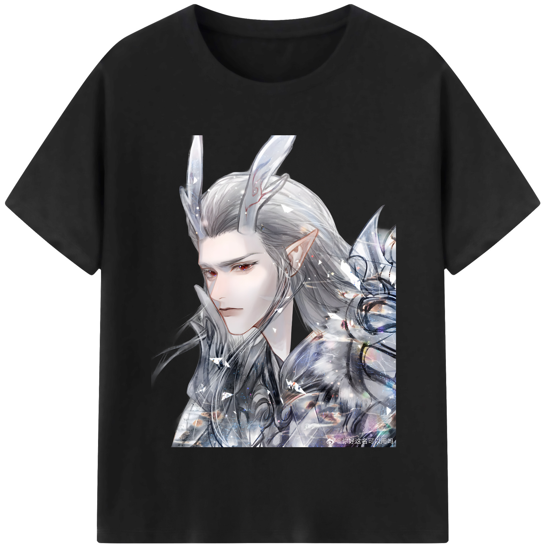 （画像用） Ne Zha 2 ナタ 魔童の大暴れ レディースカジュアルプリントTシャツ（綿100％）