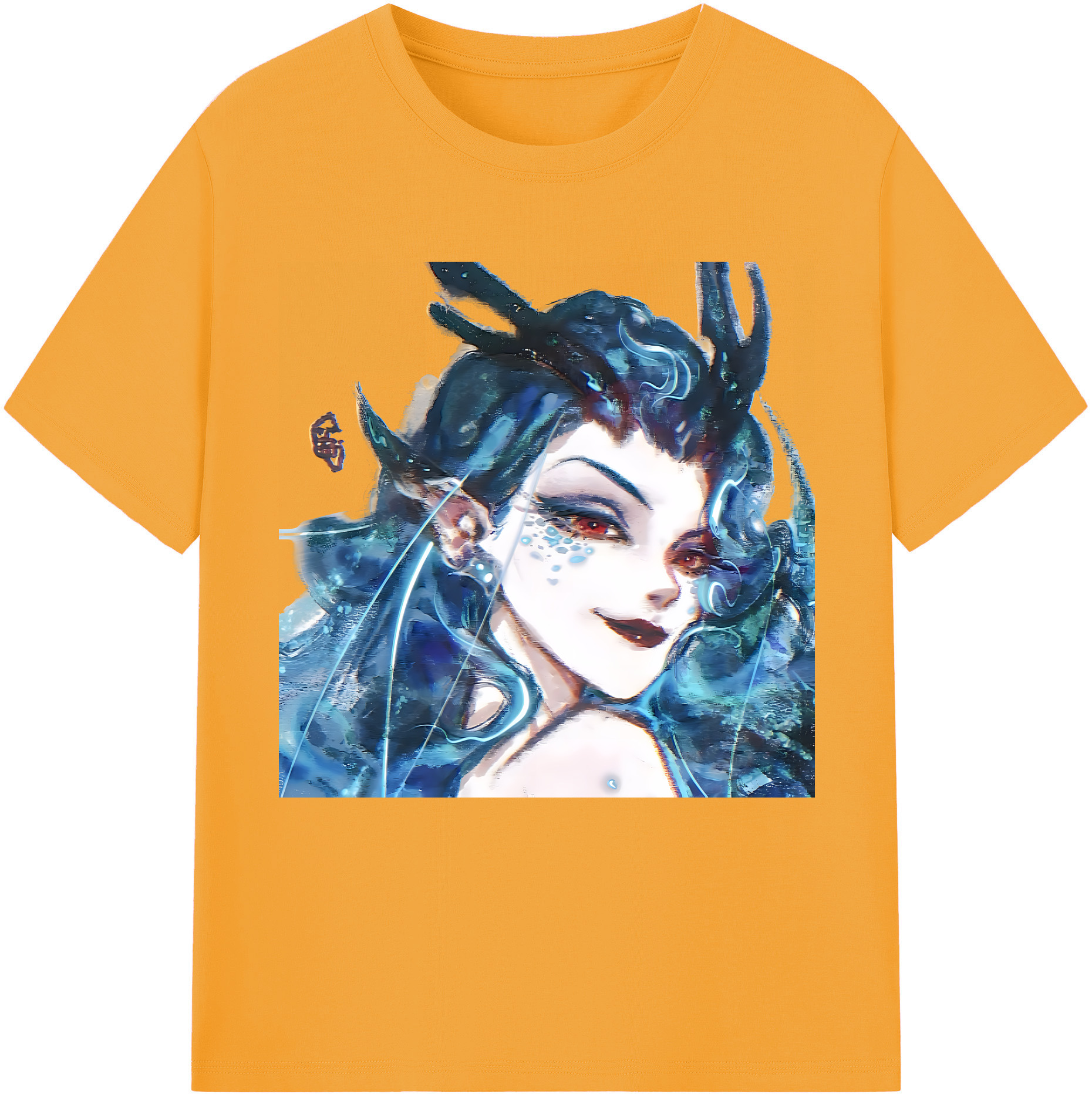 （画像用） Ne Zha 2 ナタ 魔童の大暴れ レディースカジュアルプリントTシャツ（綿100％）