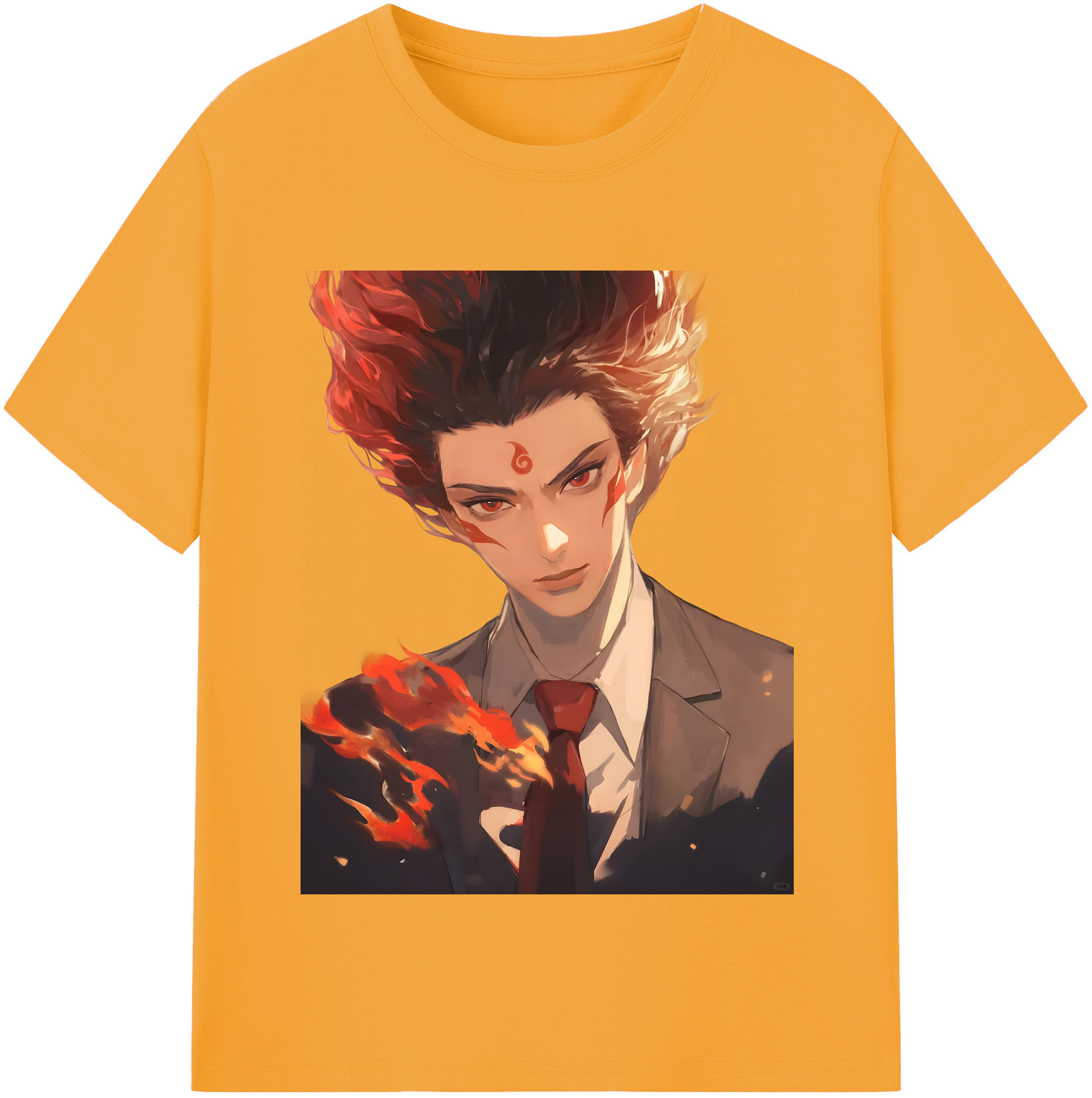 （画像用） Ne Zha 2 ナタ 魔童の大暴れ レディースカジュアルプリントTシャツ（綿100％）