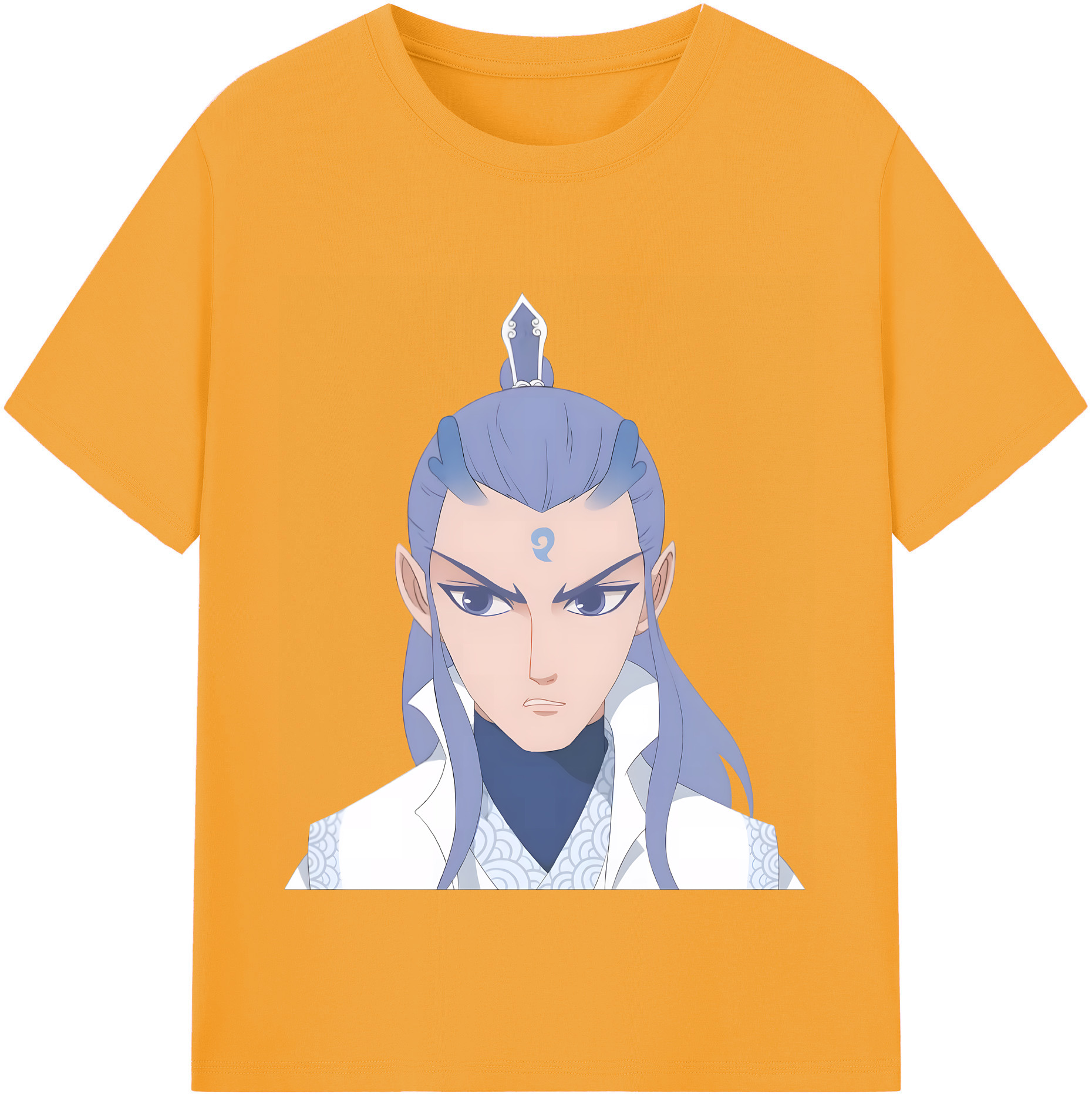 （画像用） Ne Zha 2 ナタ 魔童の大暴れ レディースカジュアルプリントTシャツ（綿100％）