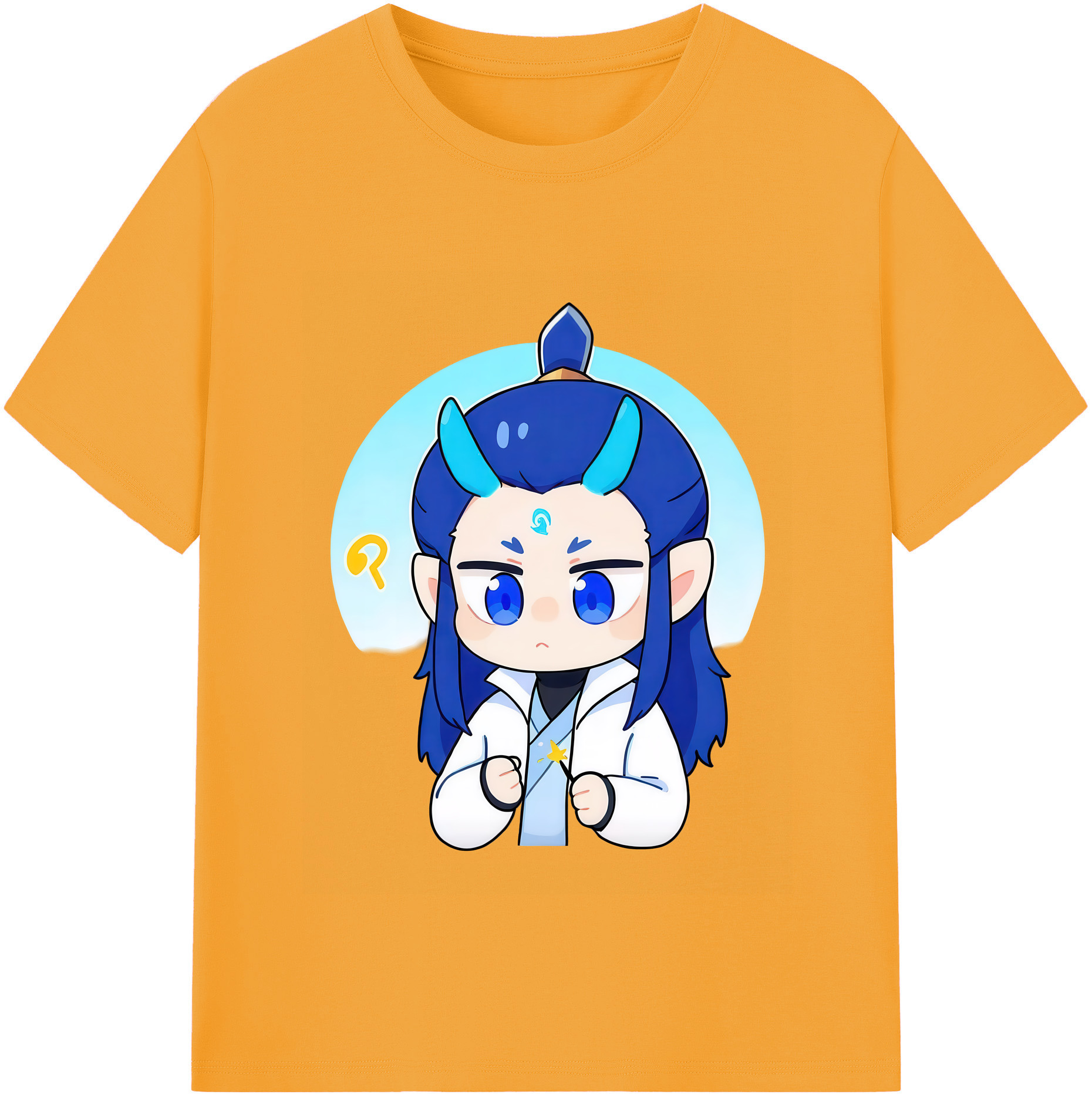（画像用） Ne Zha 2 ナタ 魔童の大暴れ レディースカジュアルプリントTシャツ（綿100％）