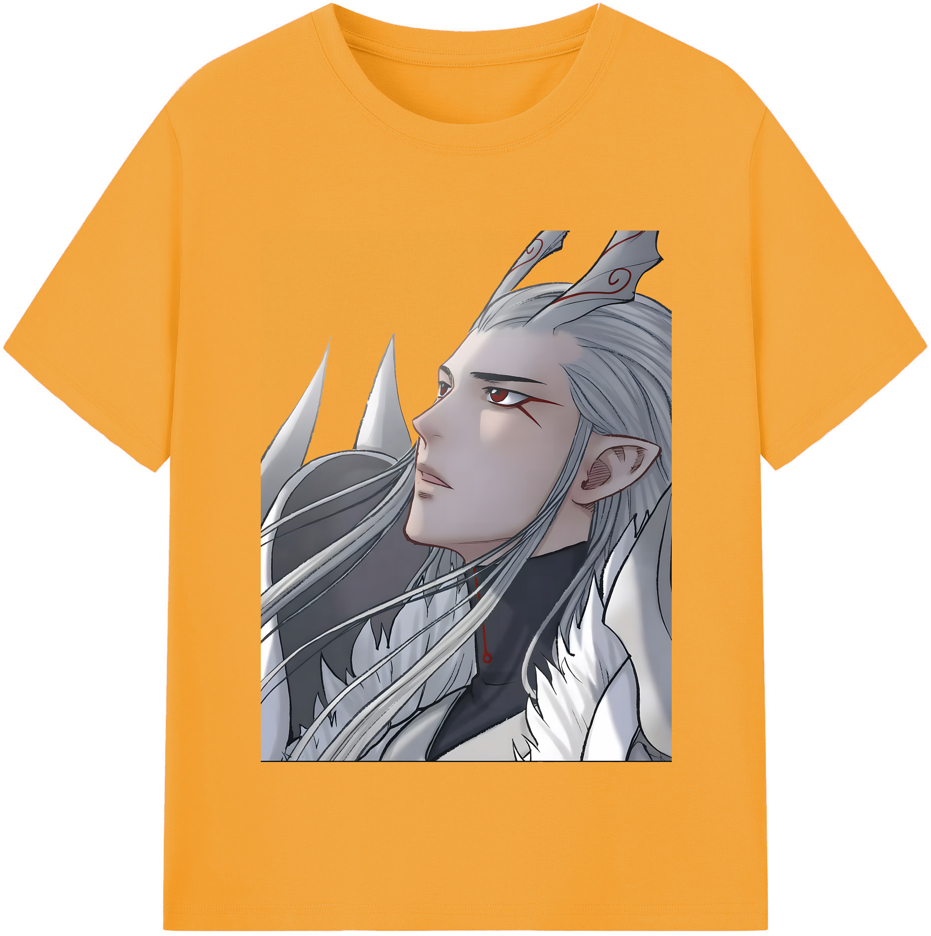 （画像用） Ne Zha 2 ナタ 魔童の大暴れ レディースカジュアルプリントTシャツ（綿100％）