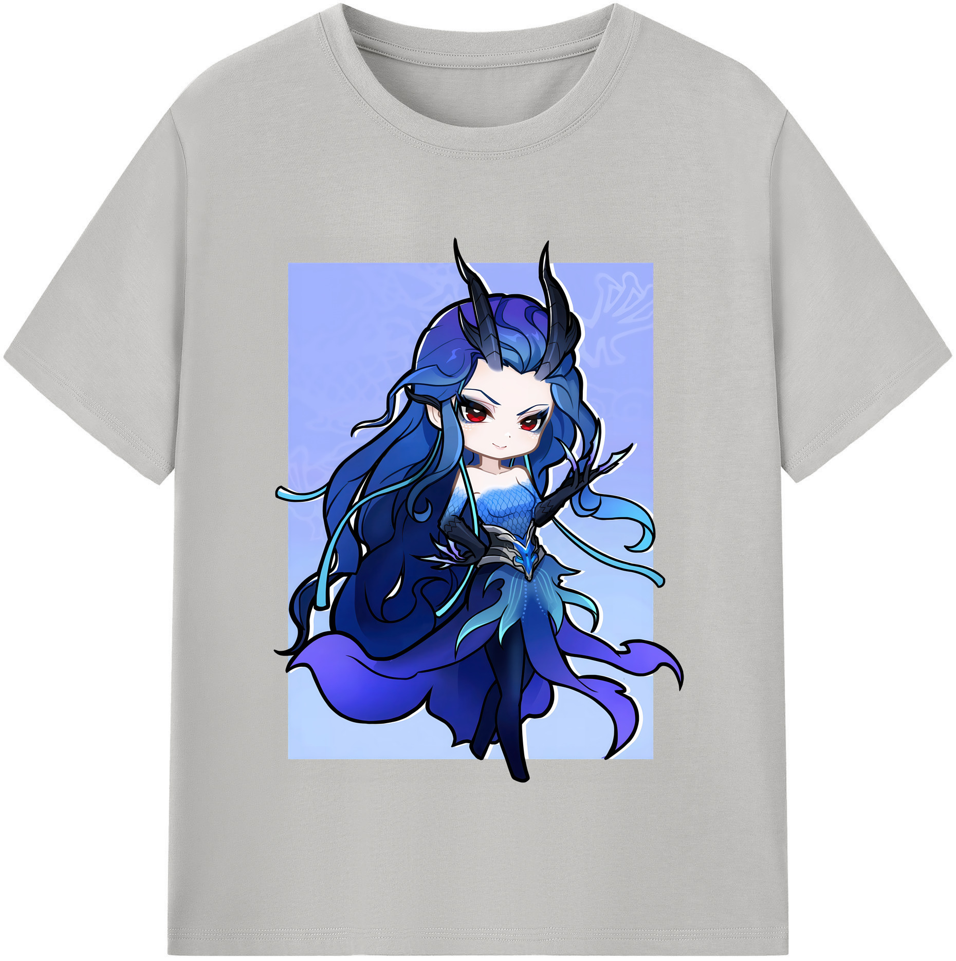 （画像用） Ne Zha 2 ナタ 魔童の大暴れ レディースカジュアルプリントTシャツ（綿100％）