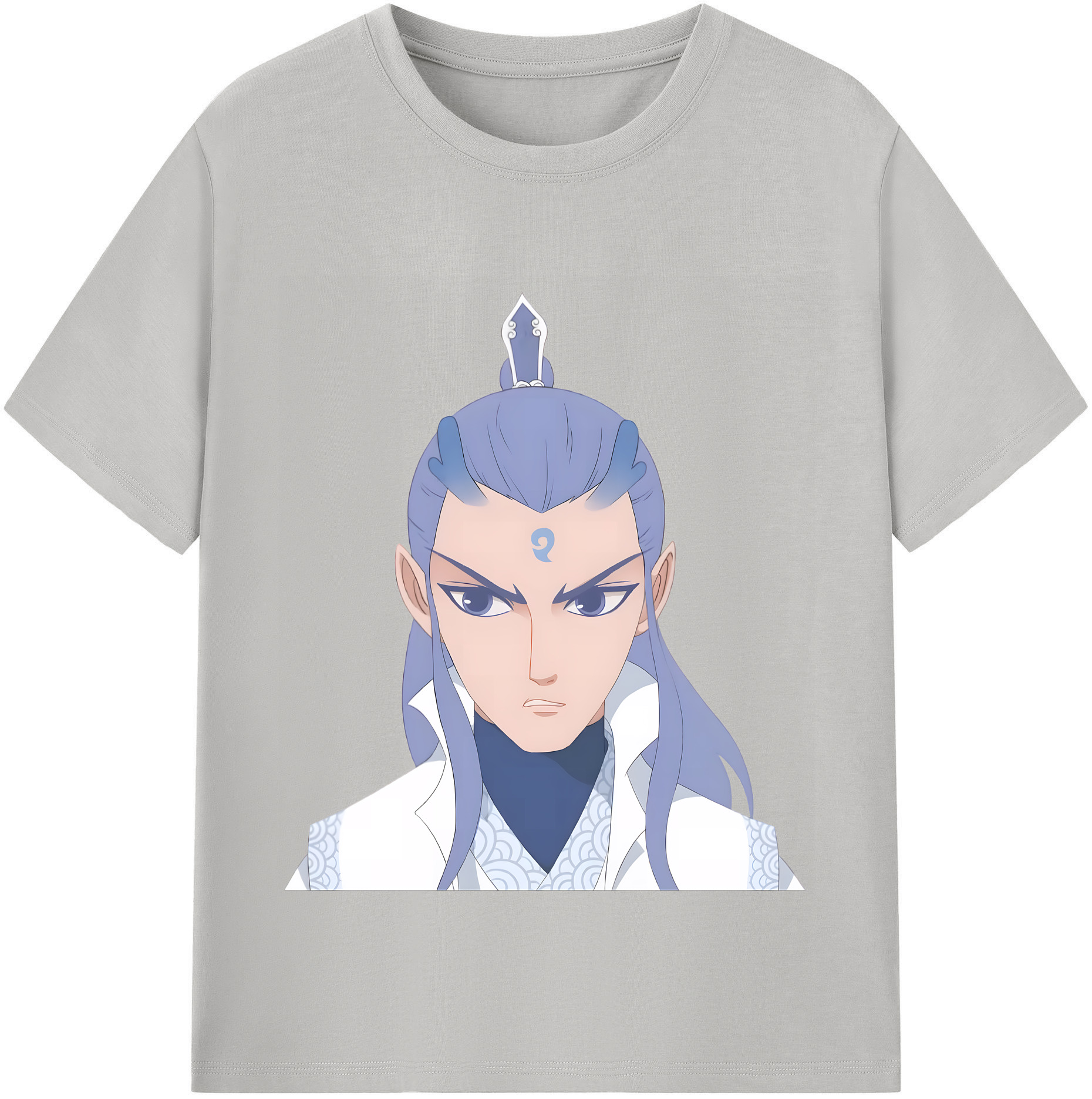 （画像用） Ne Zha 2 ナタ 魔童の大暴れ レディースカジュアルプリントTシャツ（綿100％）