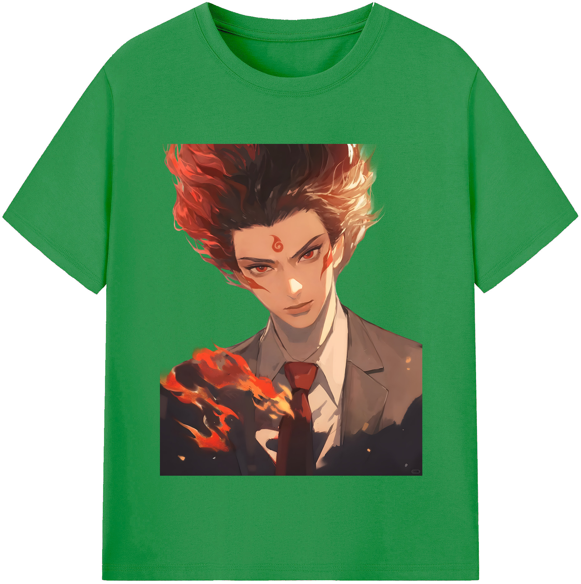 （画像用） Ne Zha 2 ナタ 魔童の大暴れ レディースカジュアルプリントTシャツ（綿100％）