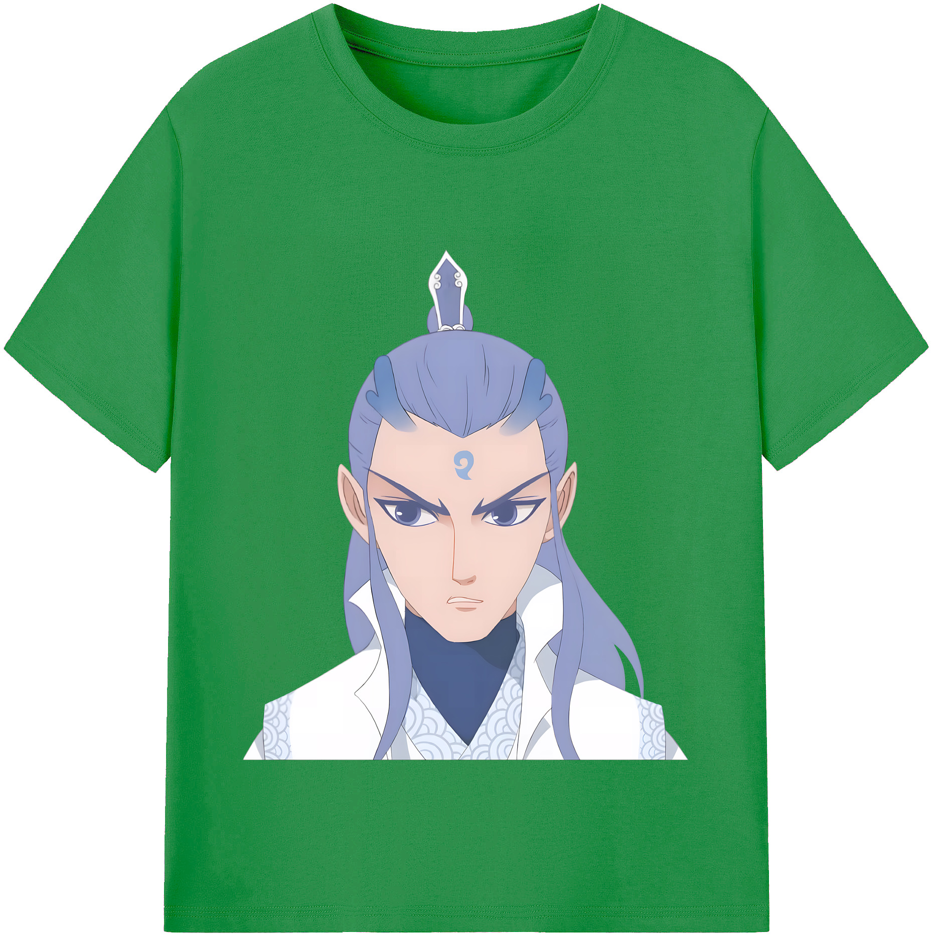 （画像用） Ne Zha 2 ナタ 魔童の大暴れ レディースカジュアルプリントTシャツ（綿100％）