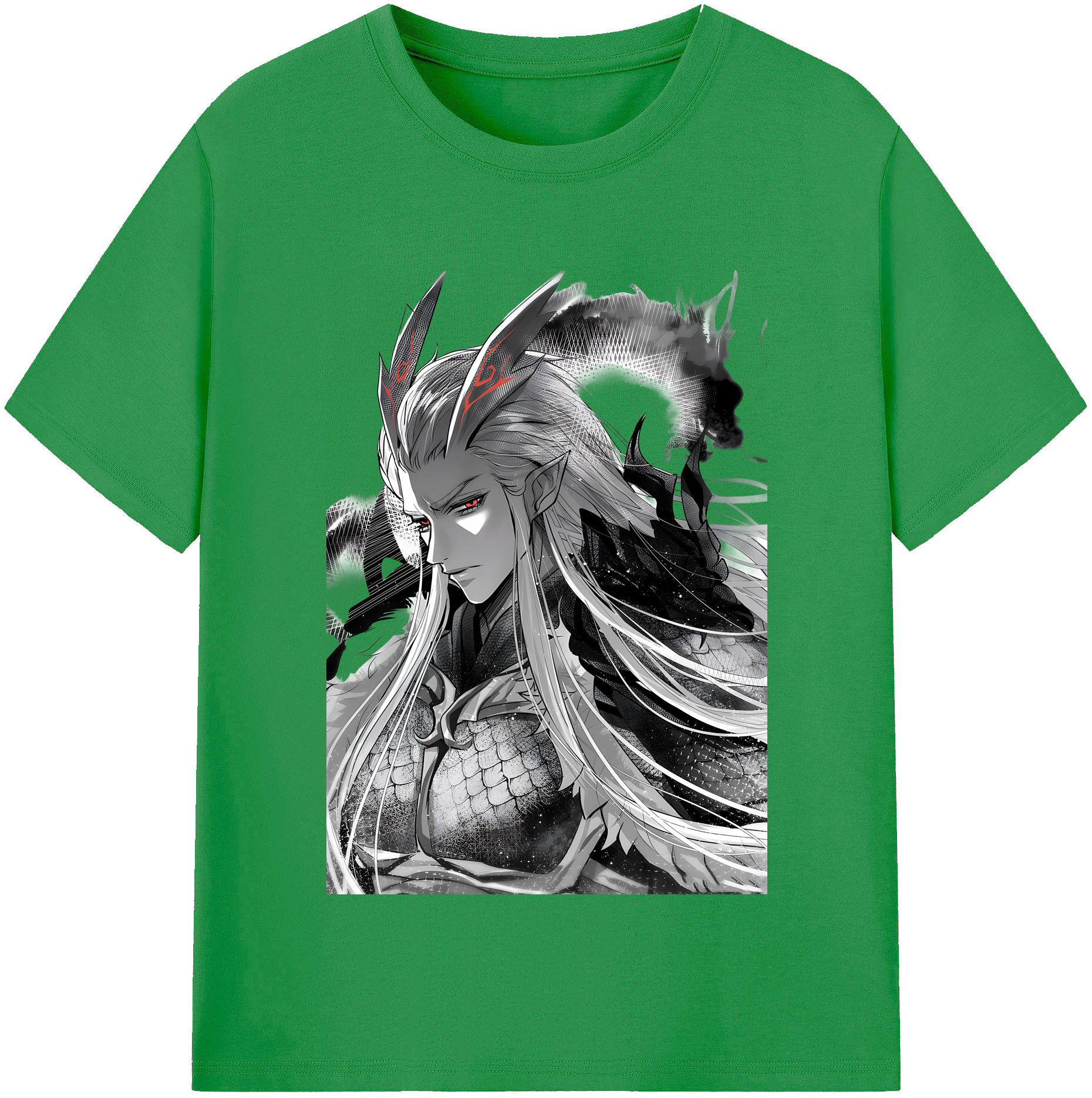 （画像用） Ne Zha 2 ナタ 魔童の大暴れ レディースカジュアルプリントTシャツ（綿100％）