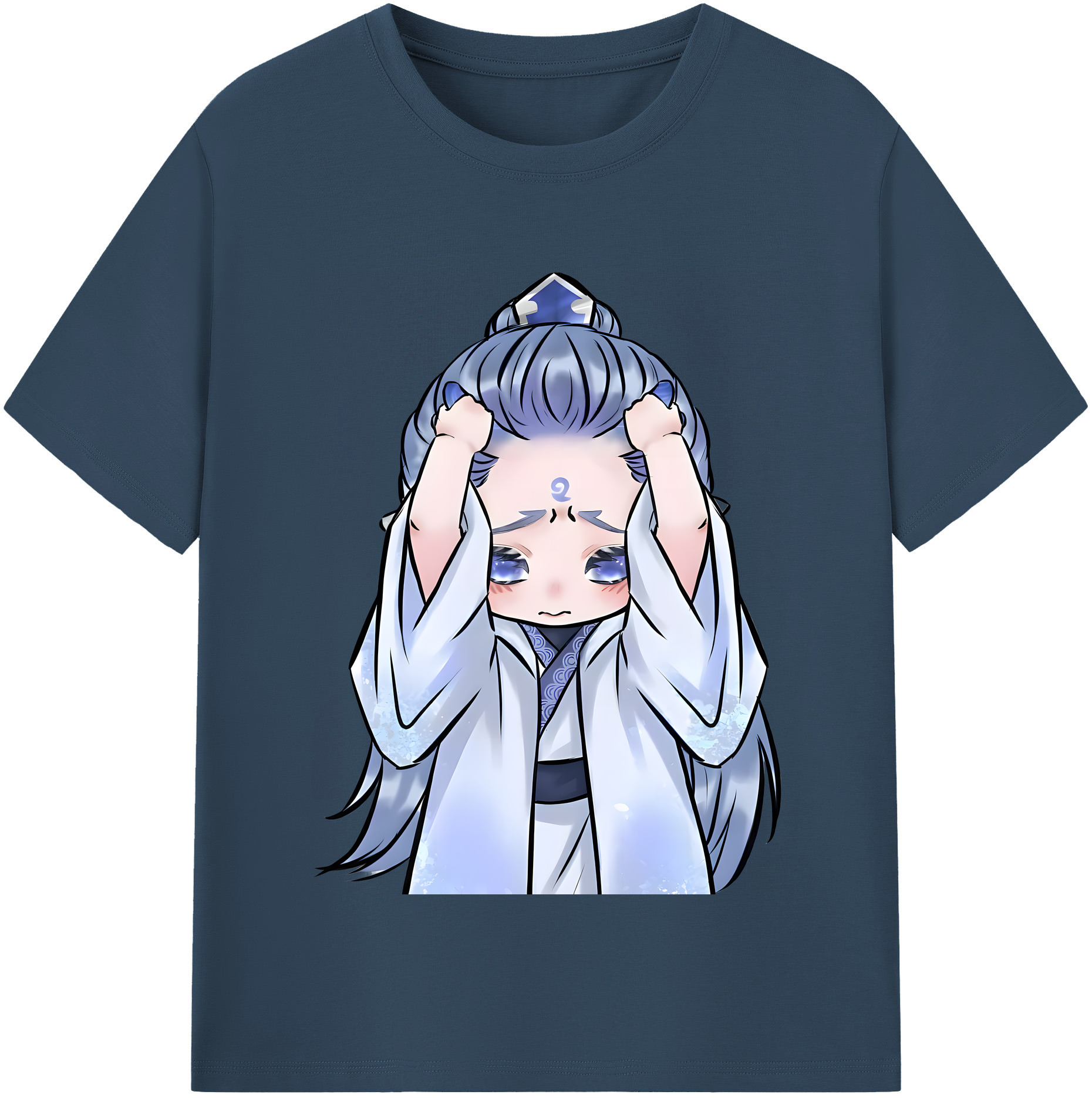 （画像用） Ne Zha 2 ナタ 魔童の大暴れ レディースカジュアルプリントTシャツ（綿100％）