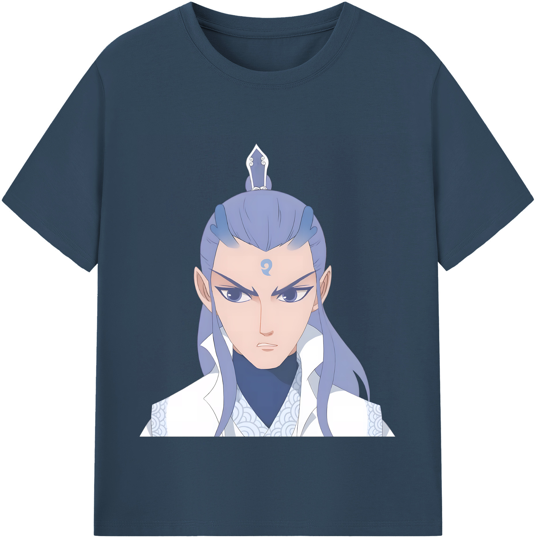 （画像用） Ne Zha 2 ナタ 魔童の大暴れ レディースカジュアルプリントTシャツ（綿100％）