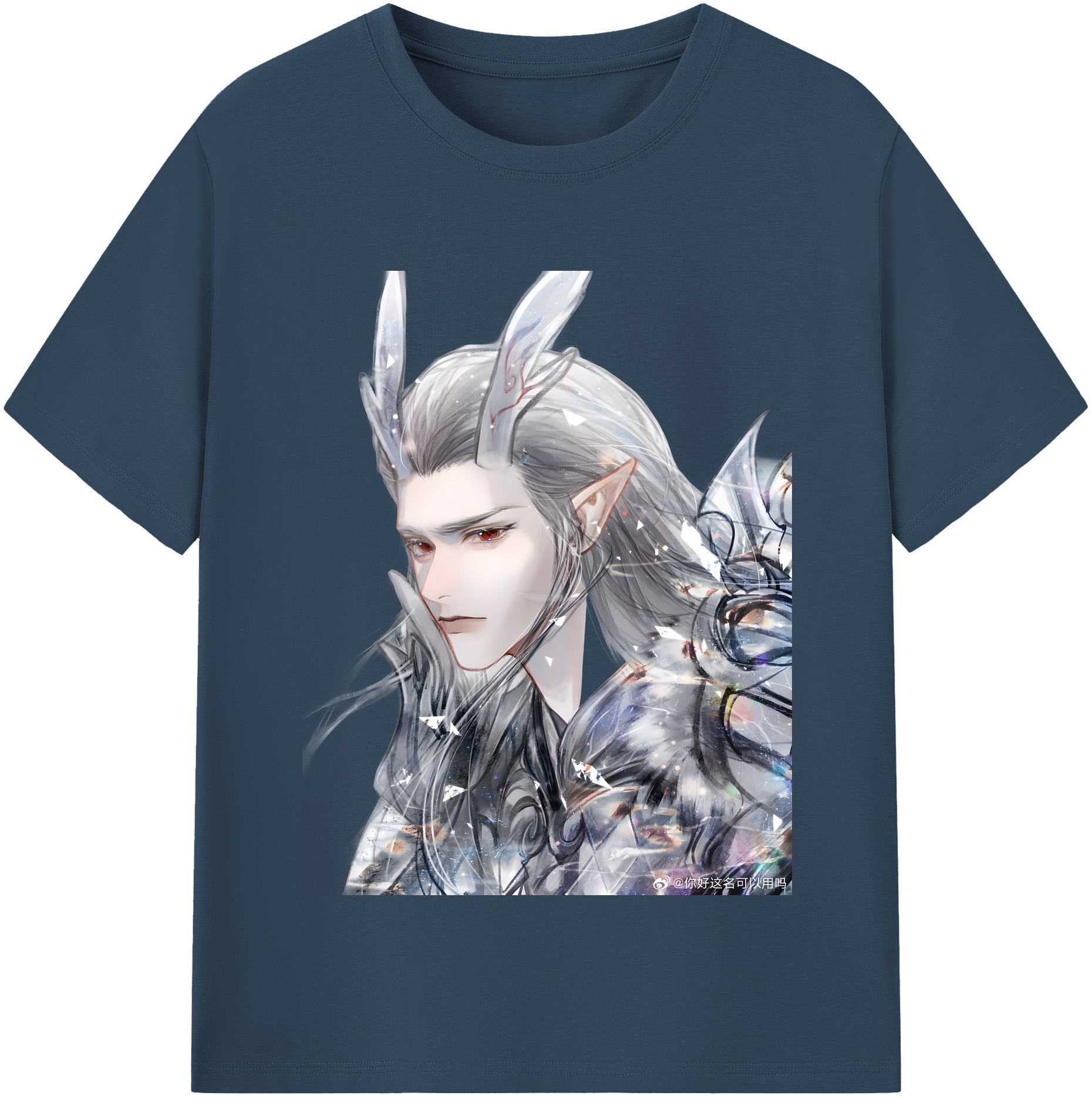 （画像用） Ne Zha 2 ナタ 魔童の大暴れ レディースカジュアルプリントTシャツ（綿100％）