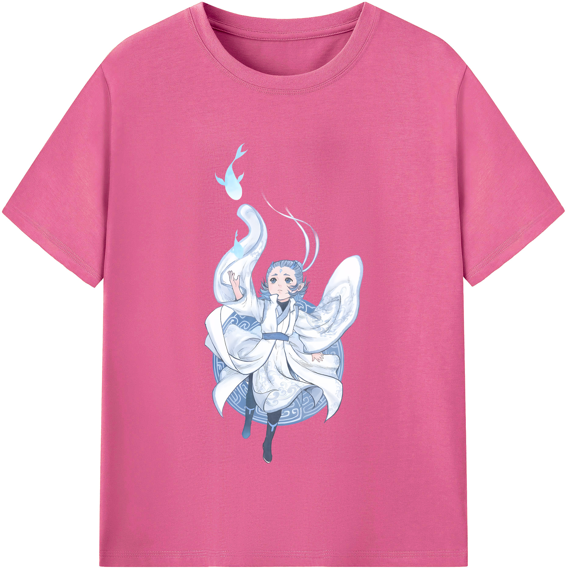 Ne Zha 2 ナタ 魔童の大暴れ レディースカジュアルプリントTシャツ（綿100％）