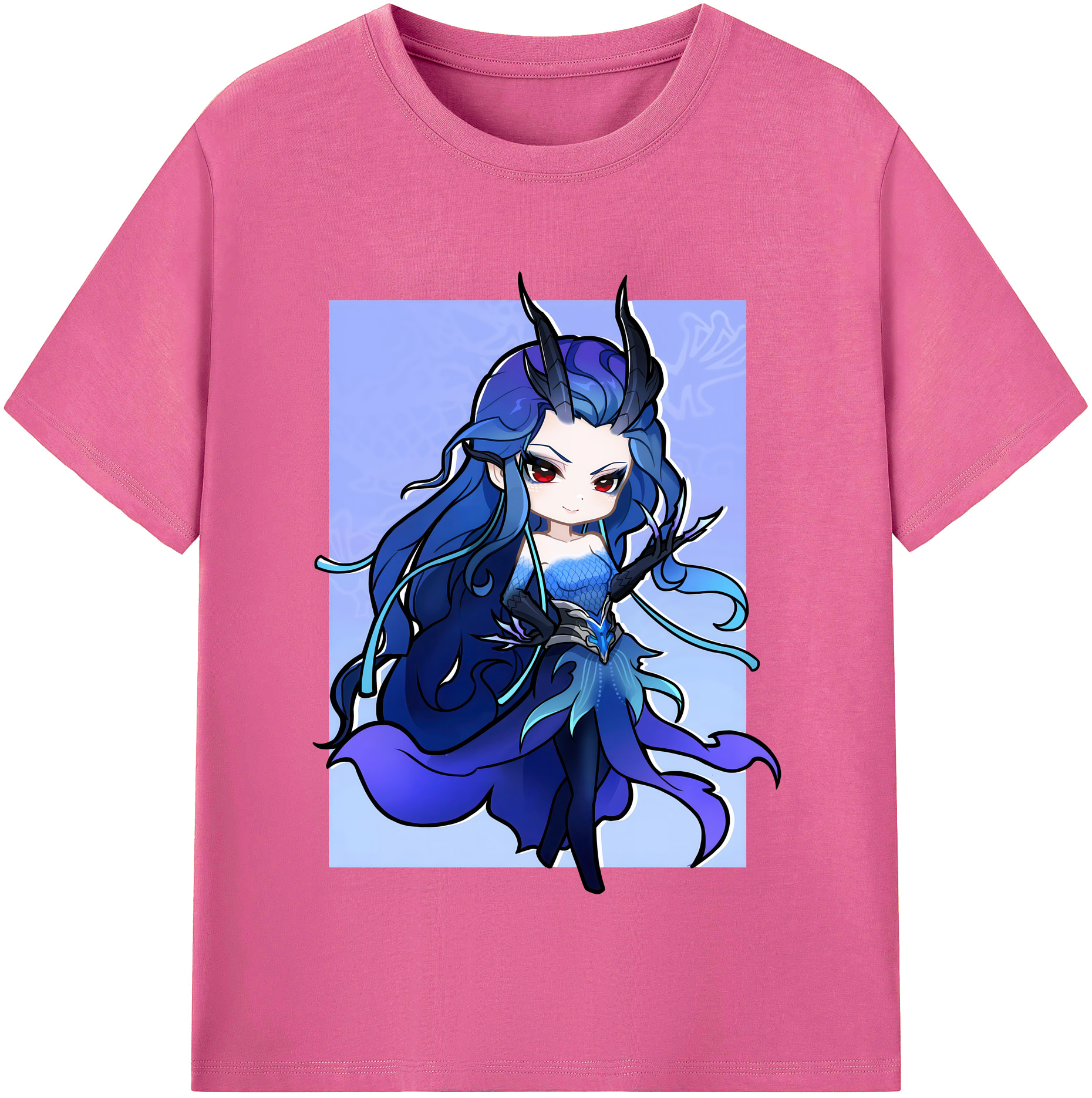 （画像用） Ne Zha 2 ナタ 魔童の大暴れ レディースカジュアルプリントTシャツ（綿100％）