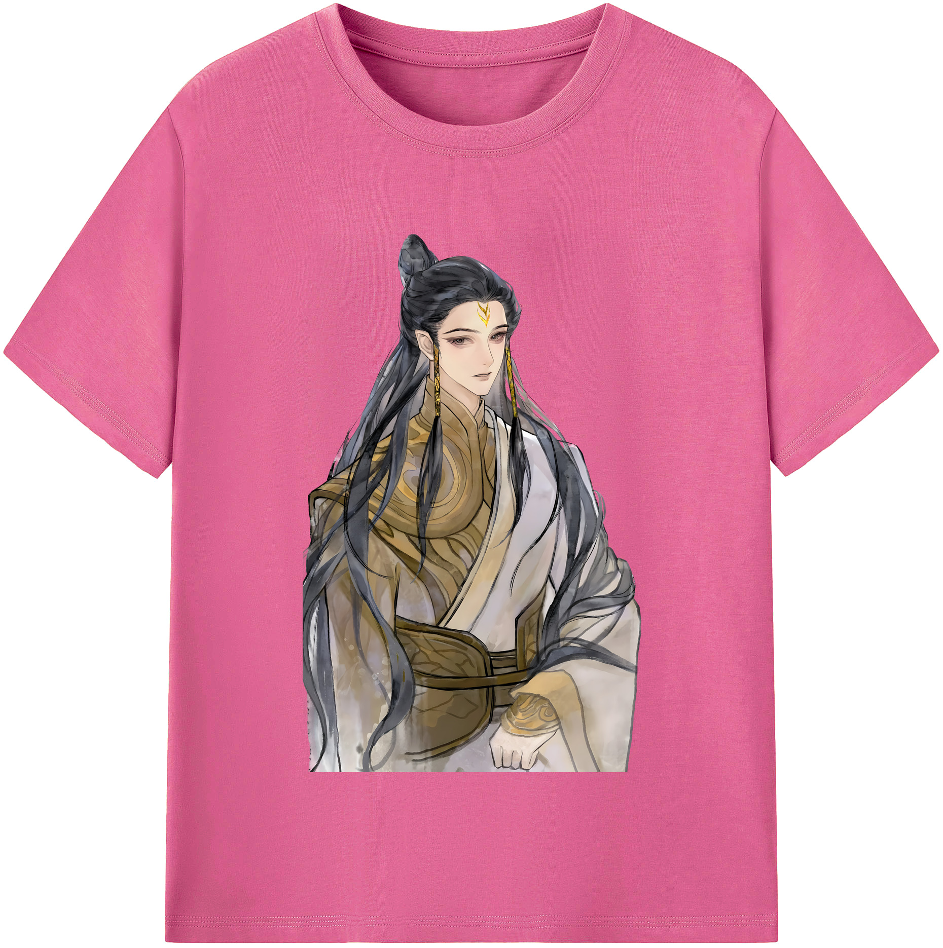 （画像用） Ne Zha 2 ナタ 魔童の大暴れ レディースカジュアルプリントTシャツ（綿100％）