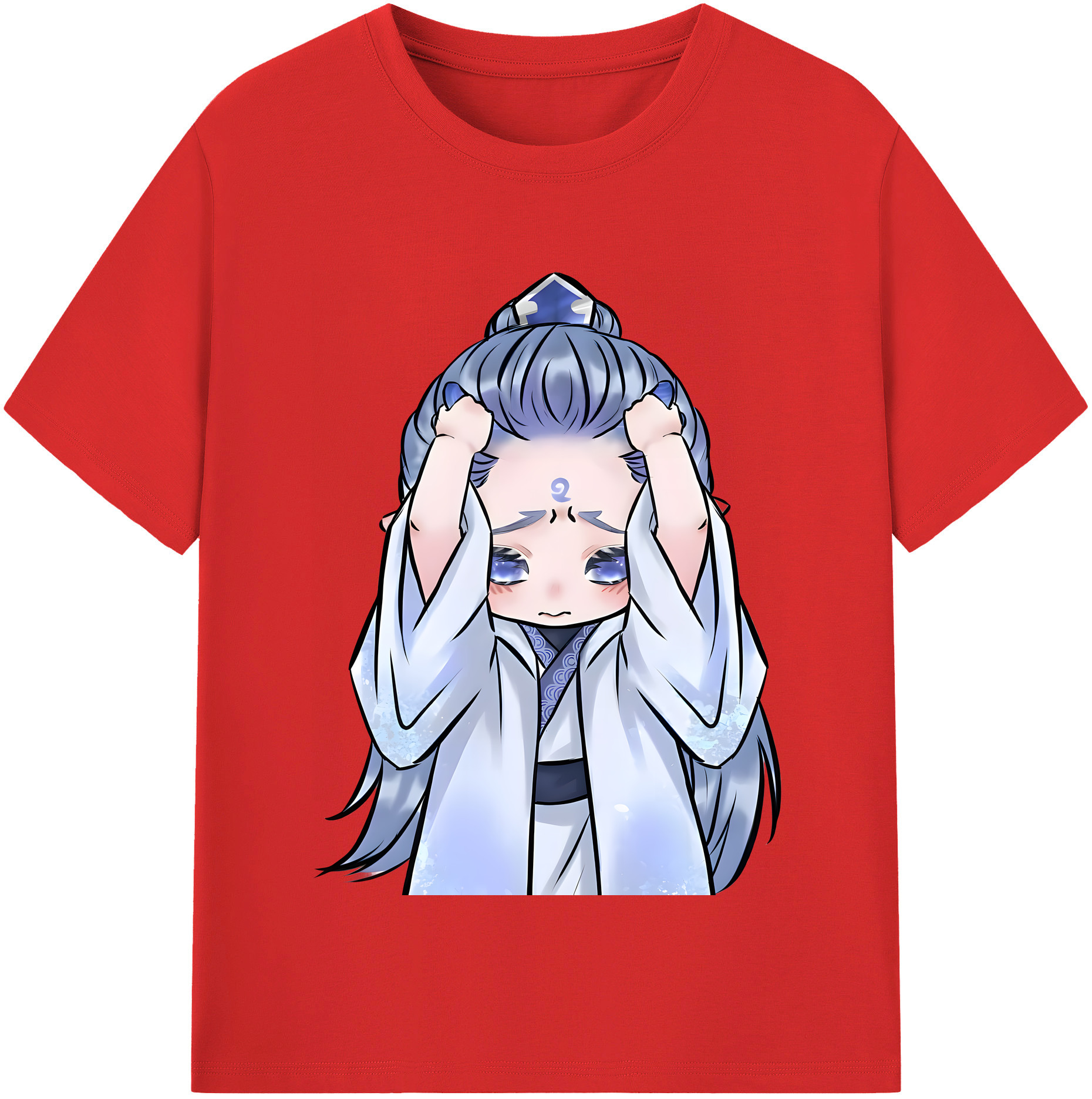 （画像用） Ne Zha 2 ナタ 魔童の大暴れ レディースカジュアルプリントTシャツ（綿100％）