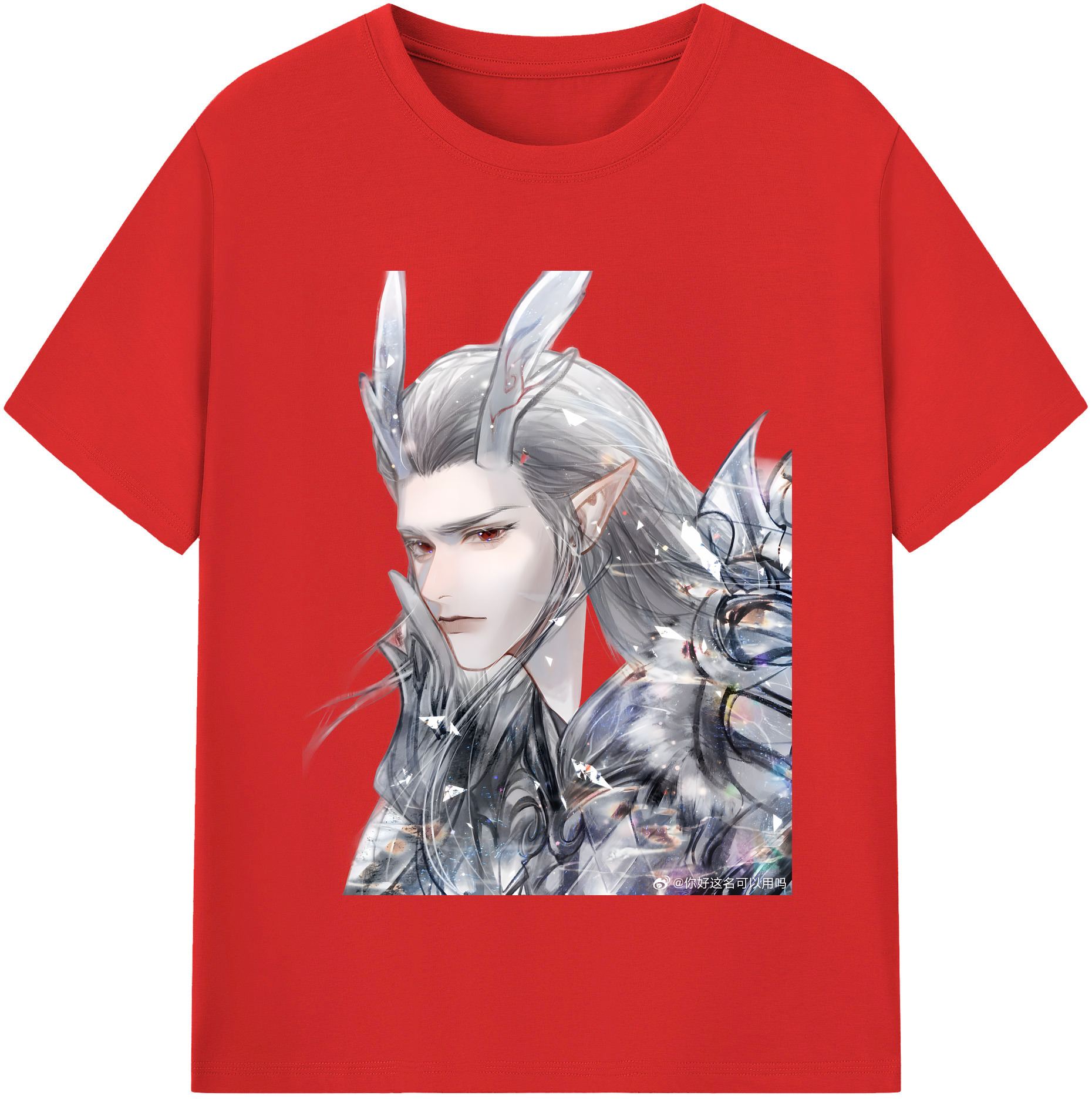 （画像用） Ne Zha 2 ナタ 魔童の大暴れ レディースカジュアルプリントTシャツ（綿100％）
