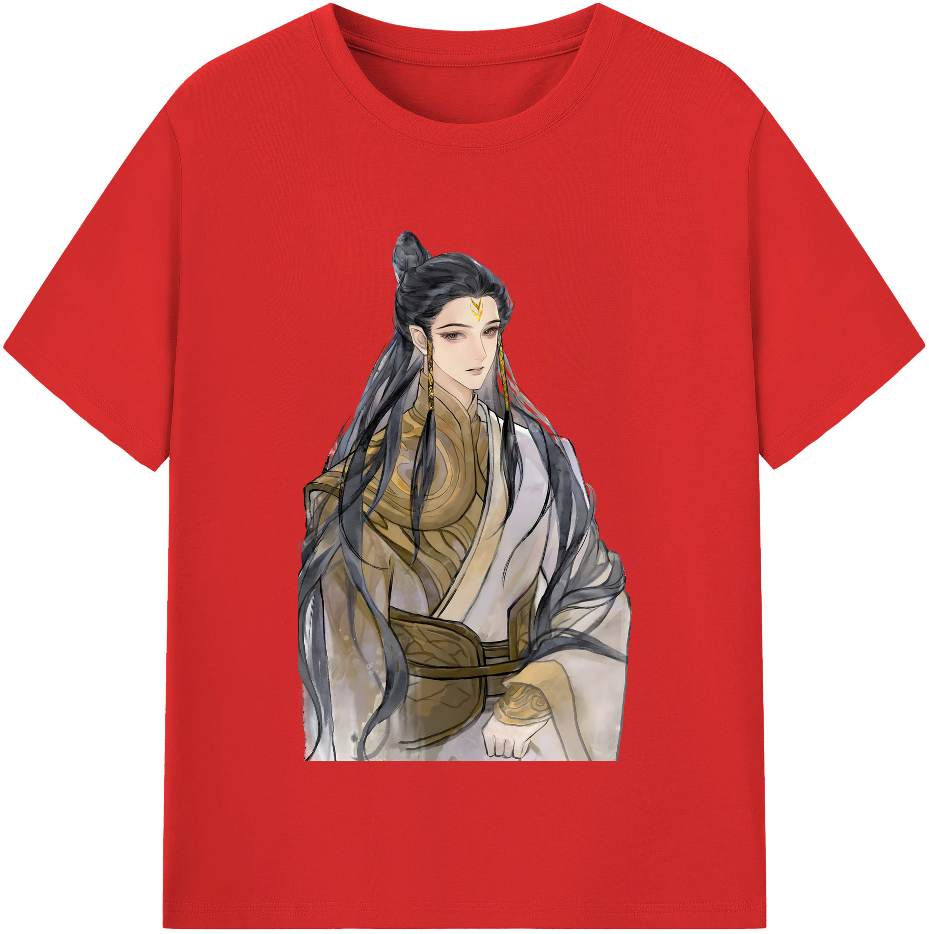 （画像用） Ne Zha 2 ナタ 魔童の大暴れ レディースカジュアルプリントTシャツ（綿100％）